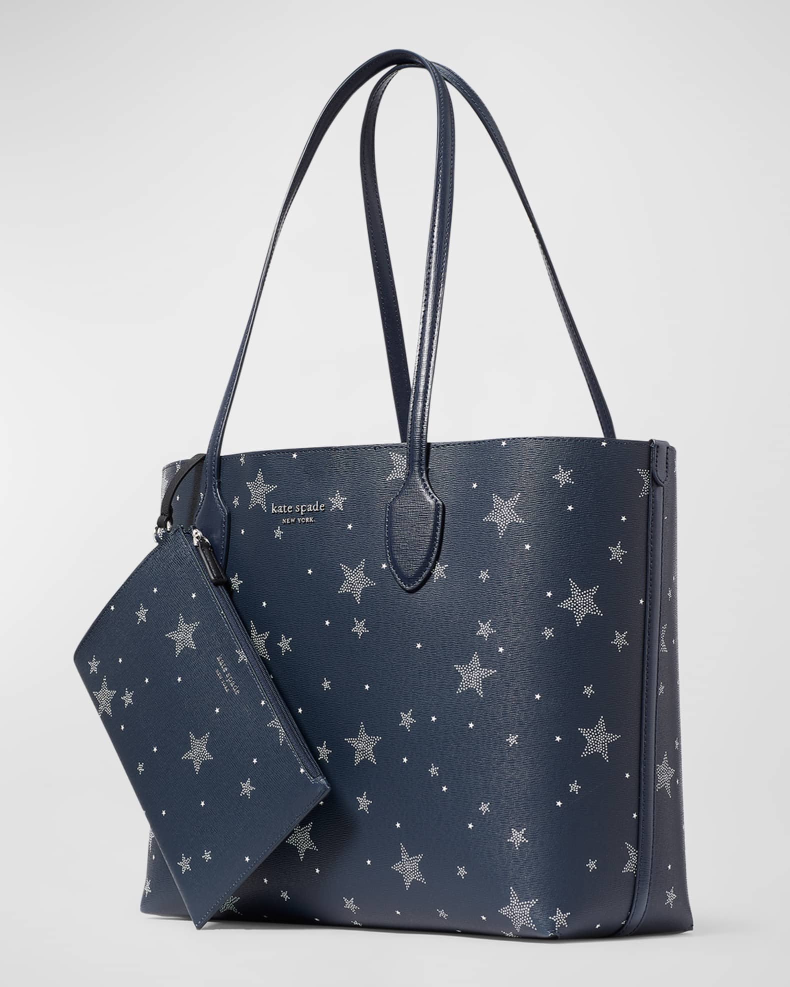 kate spade new york bleecker large starlight print tote bag Neiman Marcus