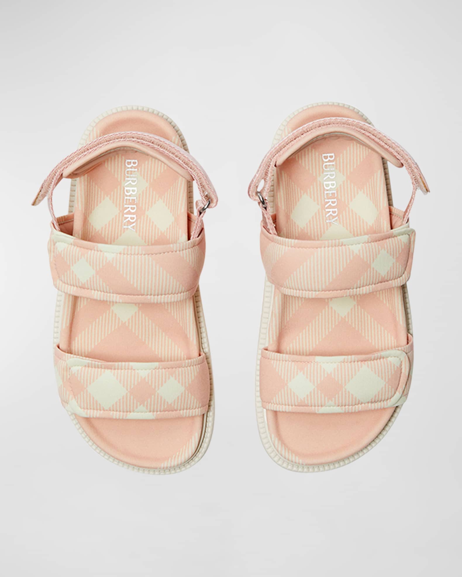 Burberry top kids sandals