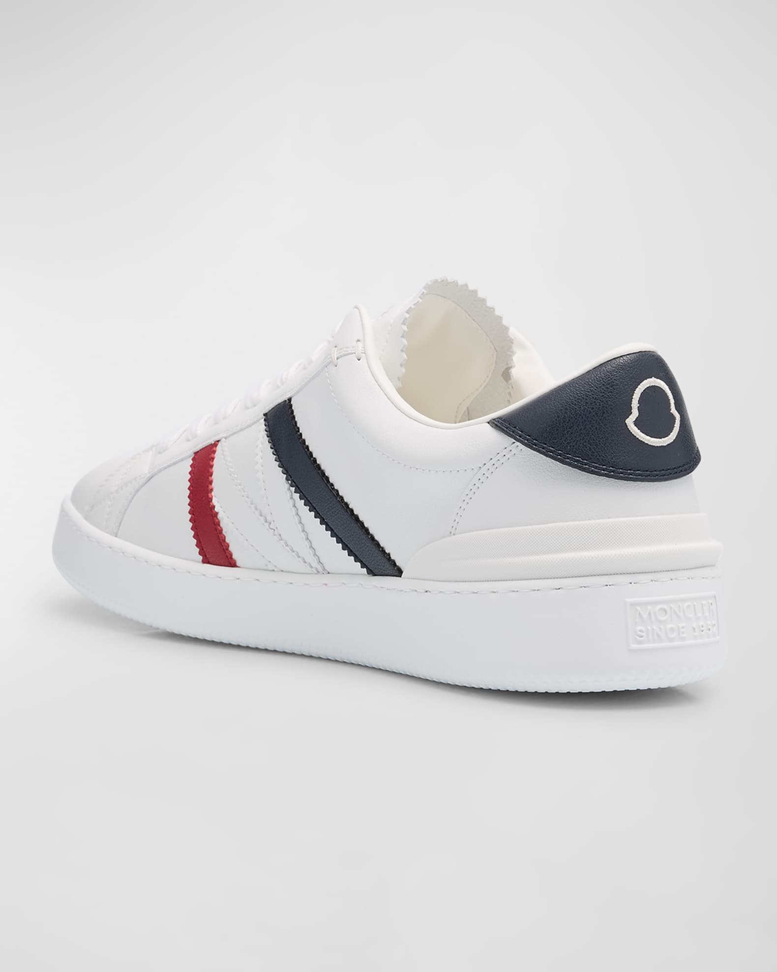 スニーカー MONCLER MONACO M - Sneakers Amazon.com | Moncler Men's Monaco M Black Leather Logo Lace