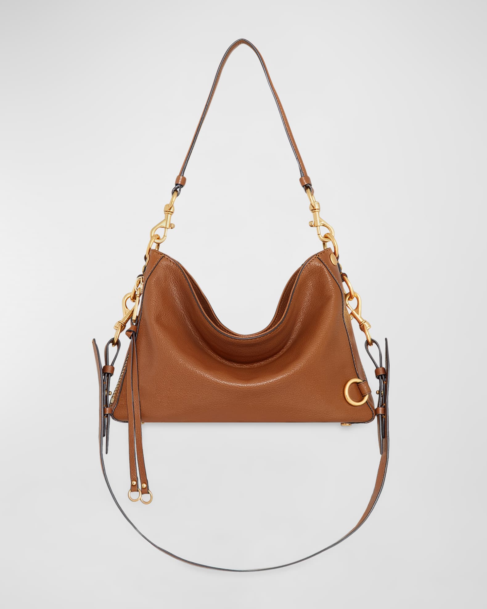 Rebecca Minkoff Mab Zip Leather Crossbody Bag | Neiman Marcus