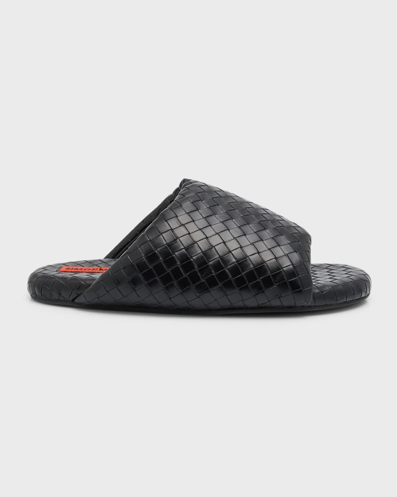Bubble Vegan Woven Slide Sandals 0