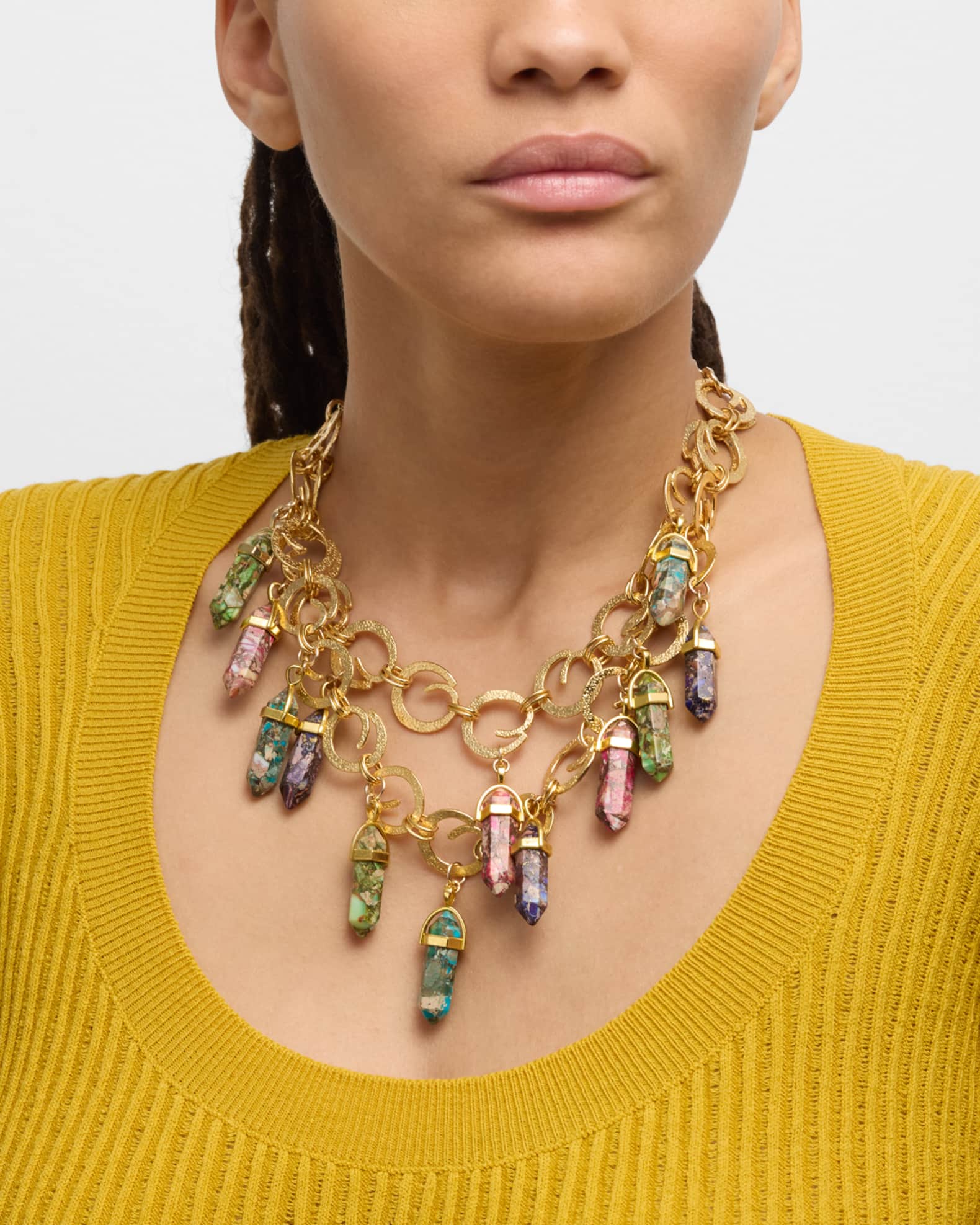 Multicolor Pendant Necklace 1