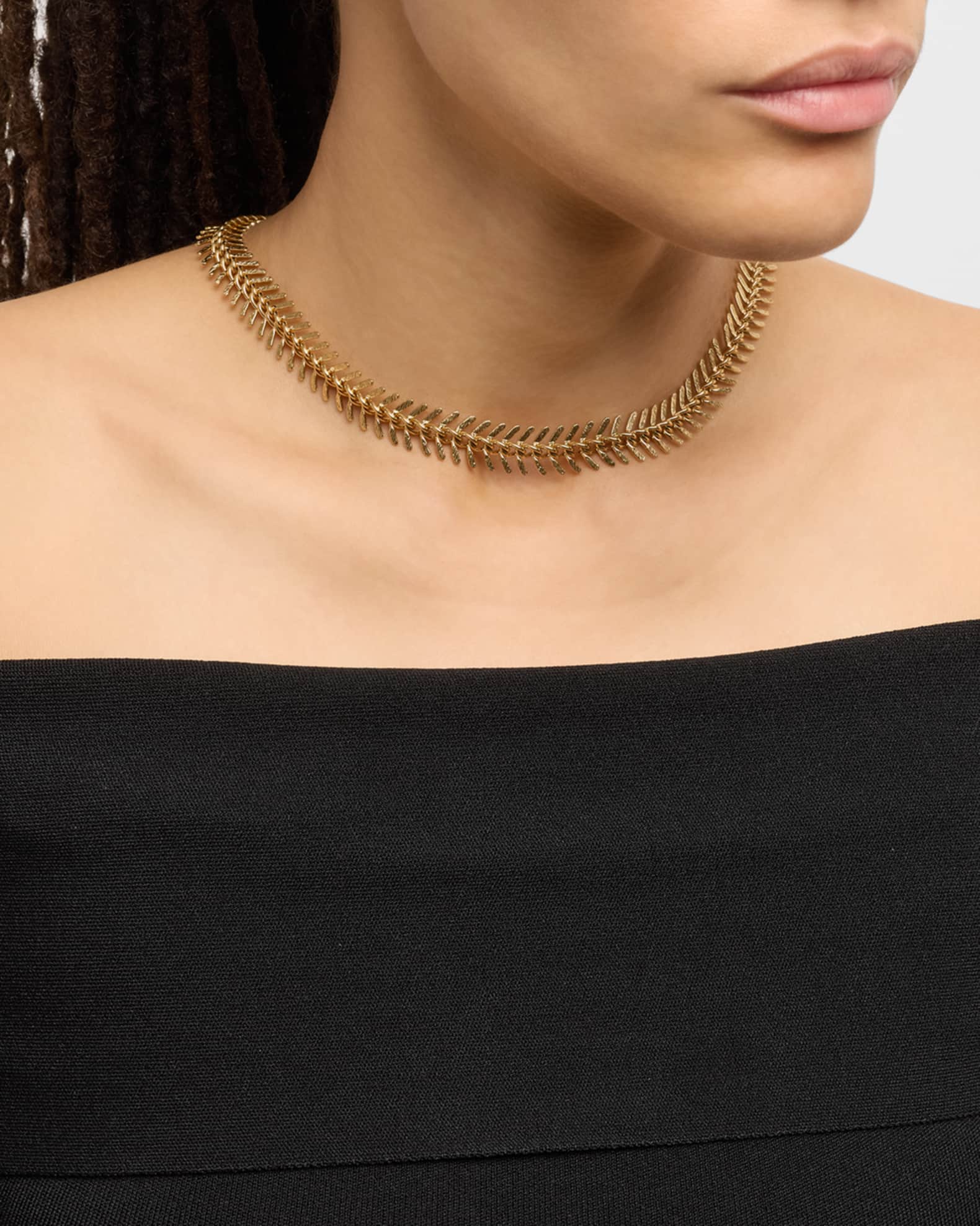 Herringbone Chain Necklace 1