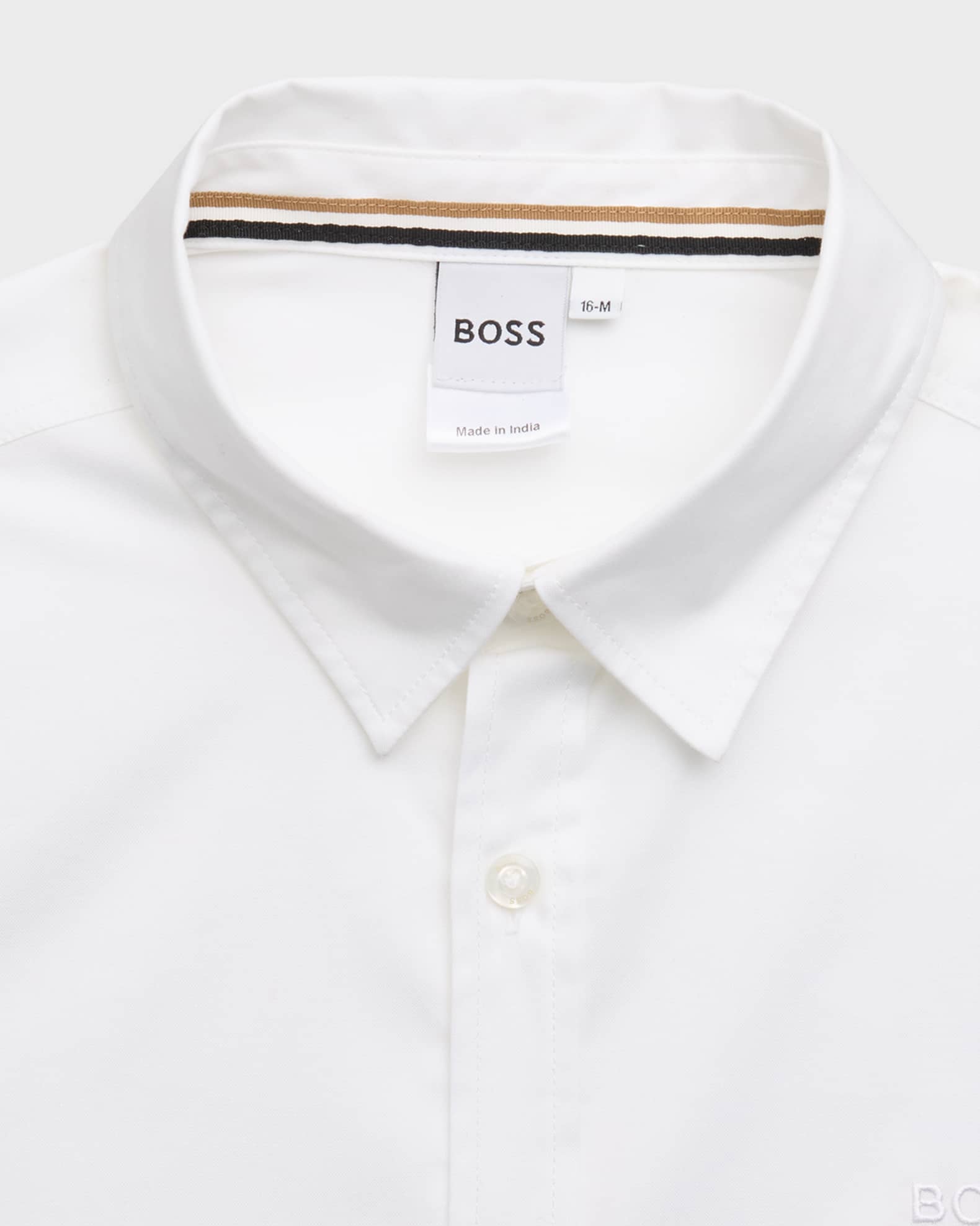 Boss oxford shirt cheap