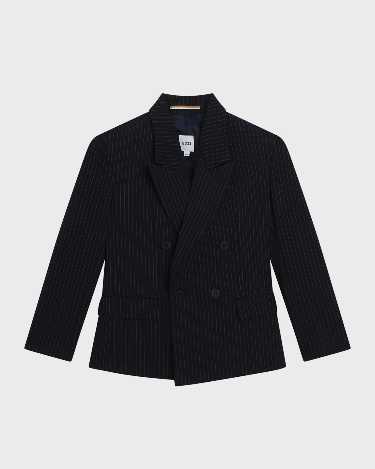 Boy's Striped Suit Jacket, Size 4-16 0