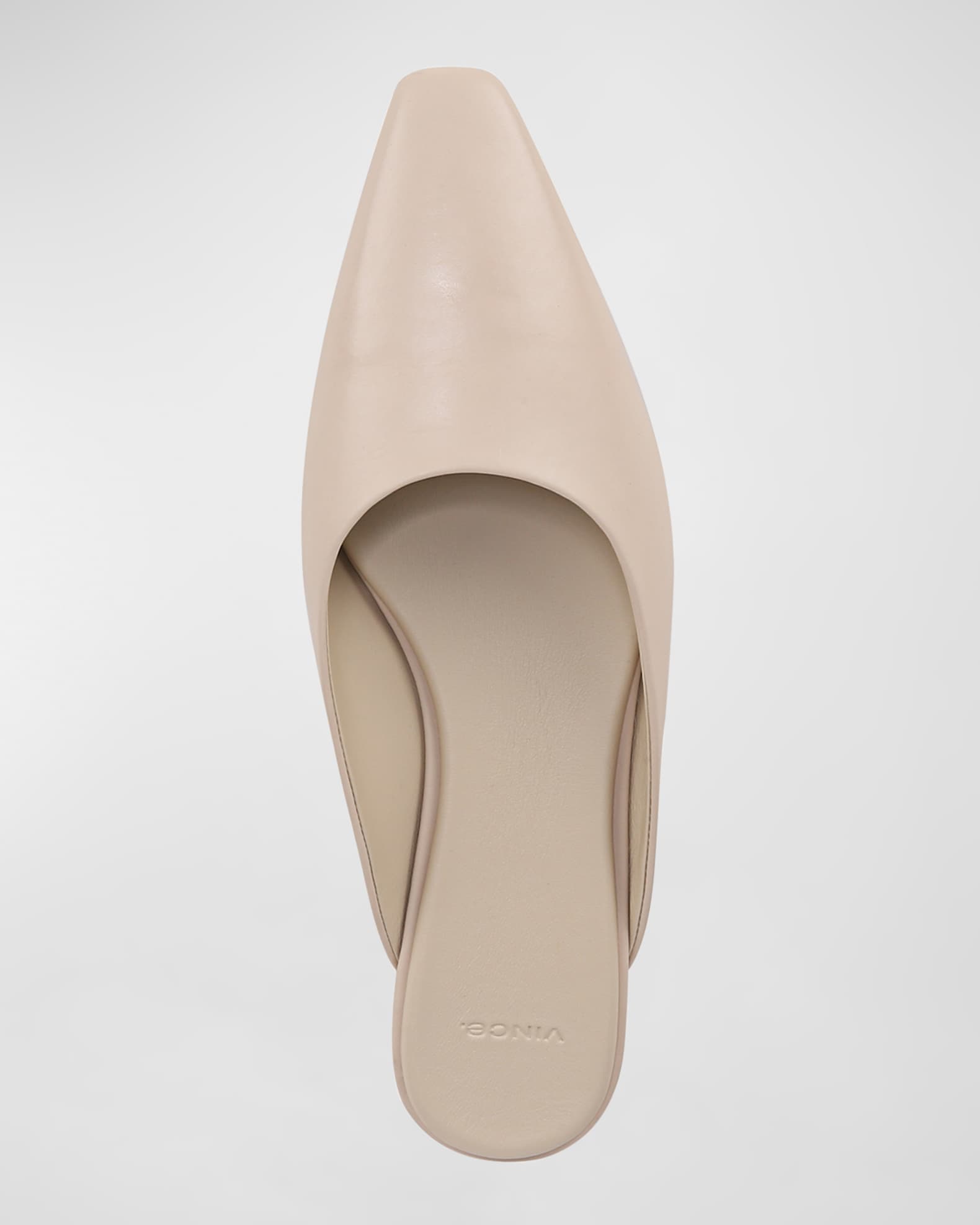 Vince leather mules outlet
