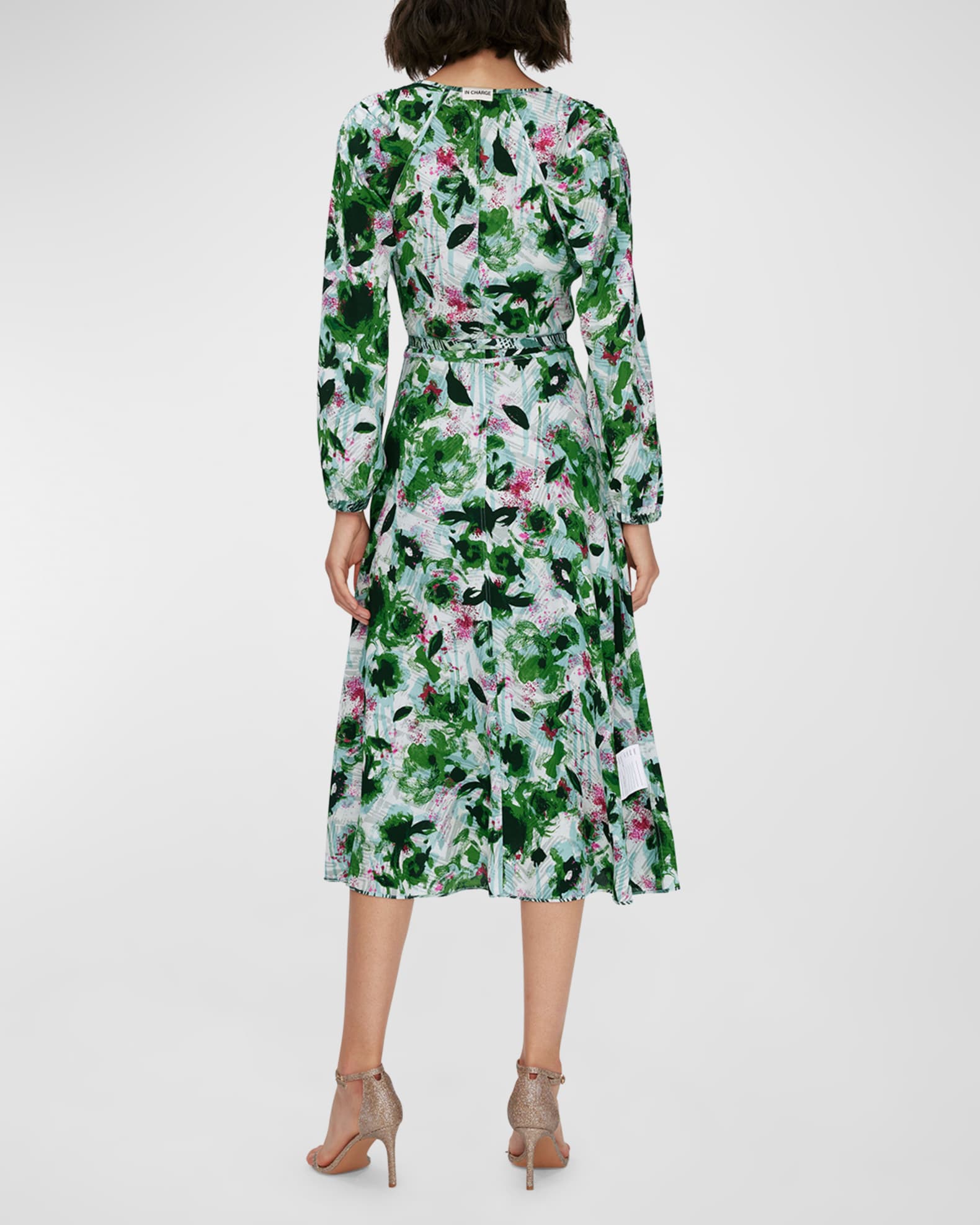 Diane von Furstenberg Leo Reversible Wrap Midi Dress | Neiman Marcus