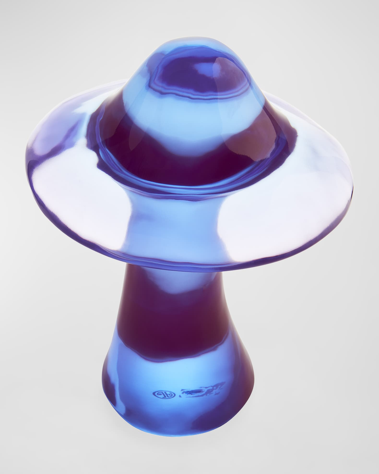 Purple Acrylic Mushroom 1