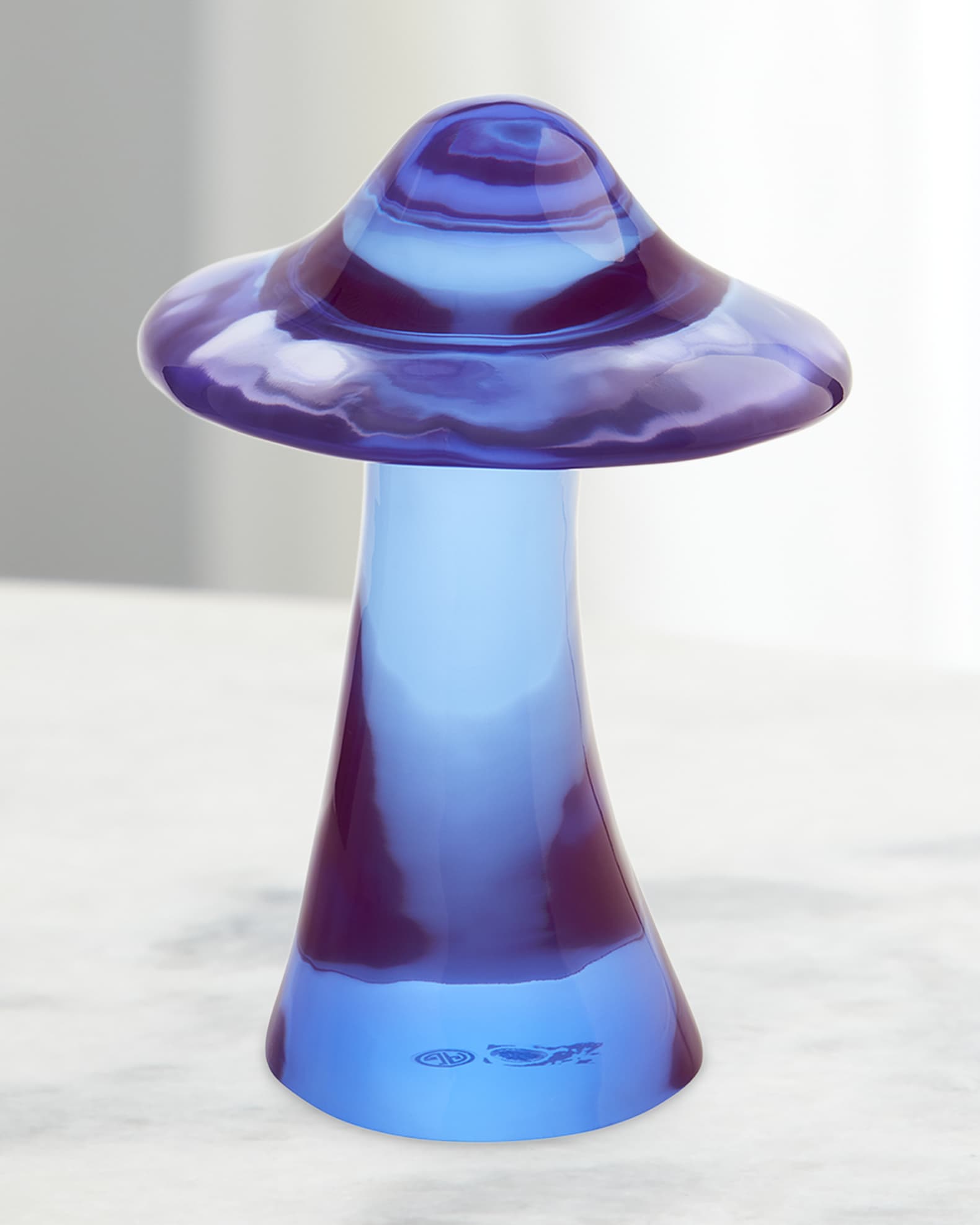 Purple Acrylic Mushroom 0