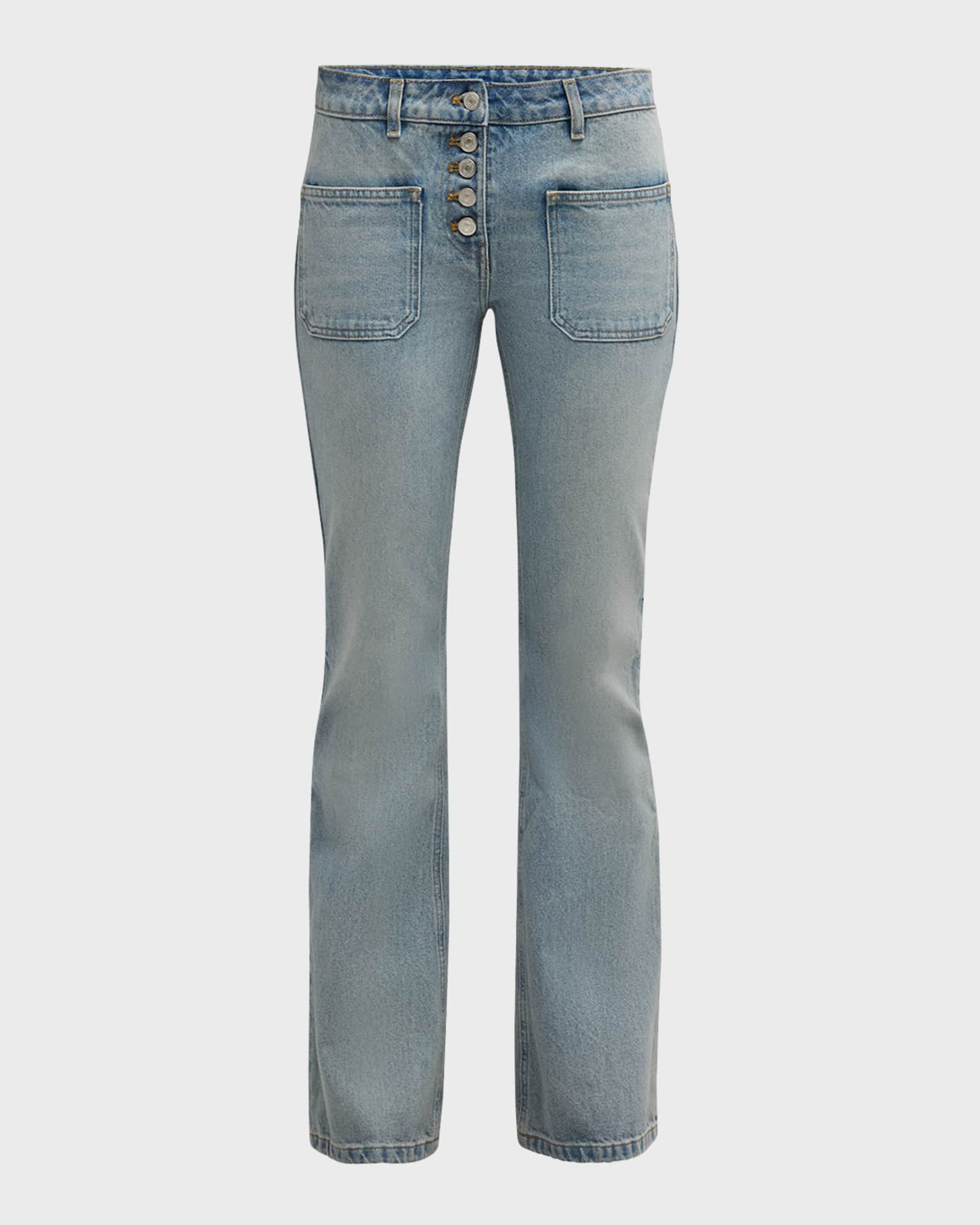 Courrèges Blue Multiflex Jeans