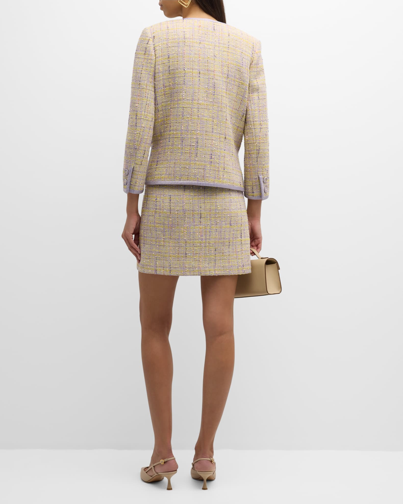 LINE AND DOT CHARLI TWEED JACKET