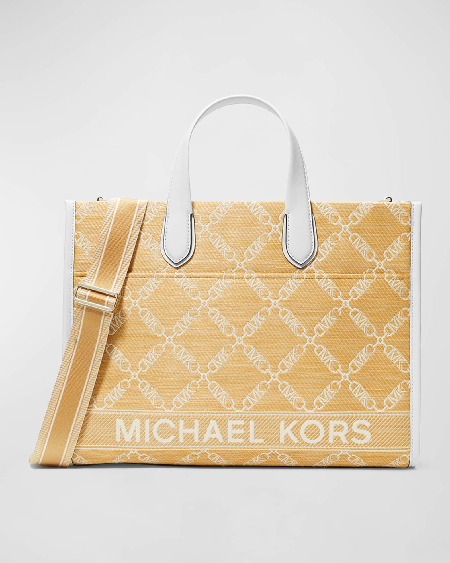 MICHAEL Michael Kors Gigi Large Grab Monogram Tote Bag Neiman Marcus