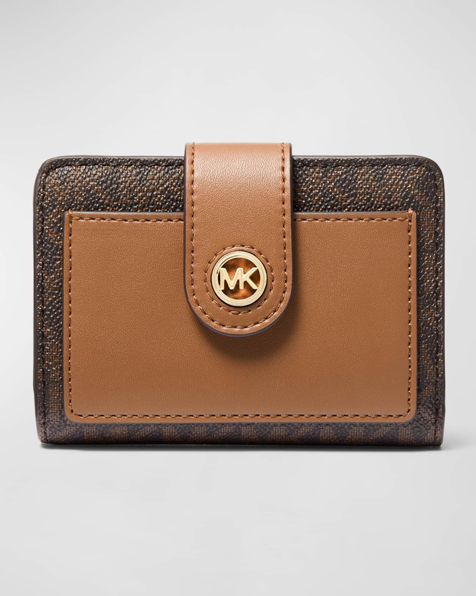 MICHAEL Michael Kors MK Charm Small Pocket Compact Wallet Neiman Marcus