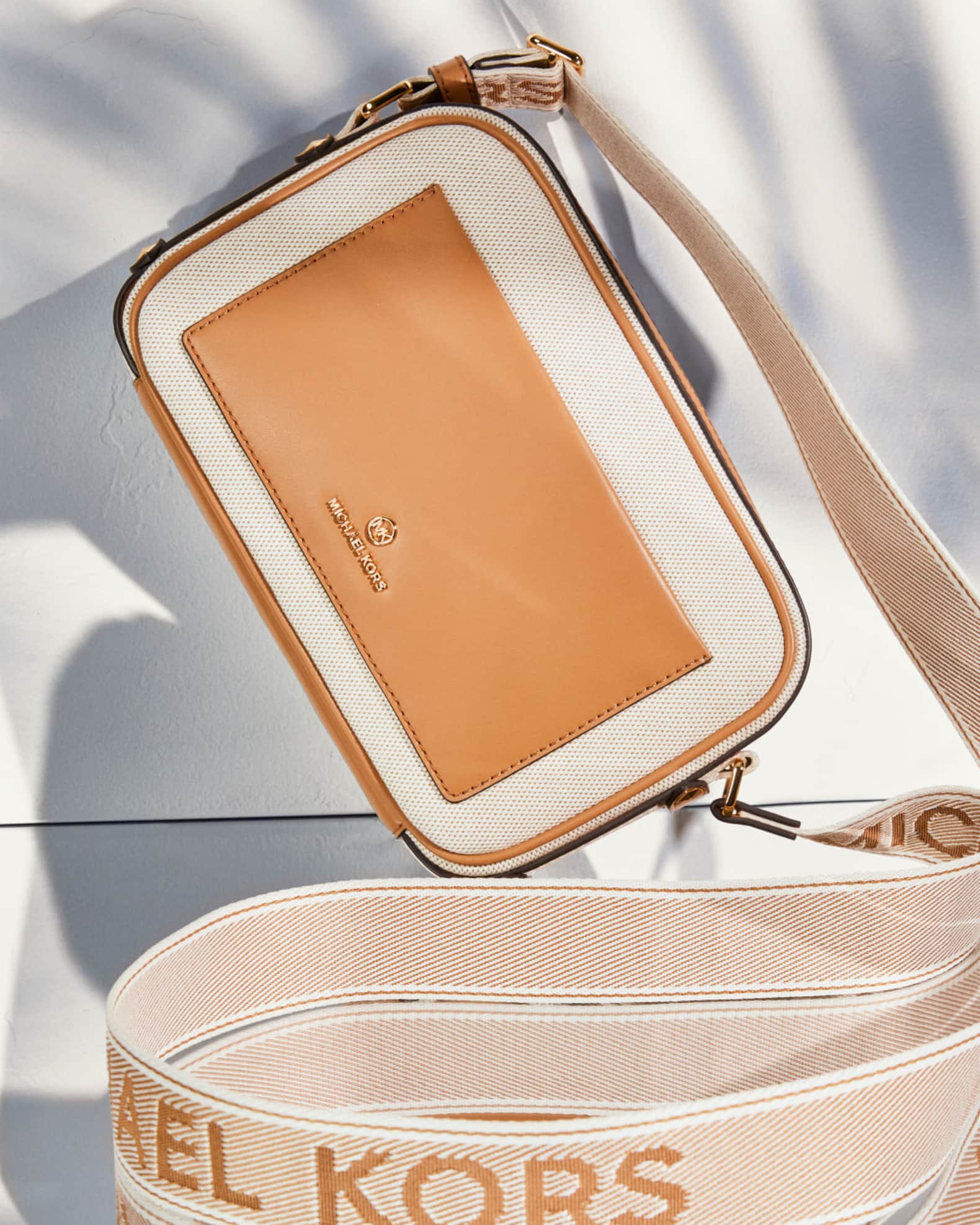 Michael kors east west nylon crossbody online