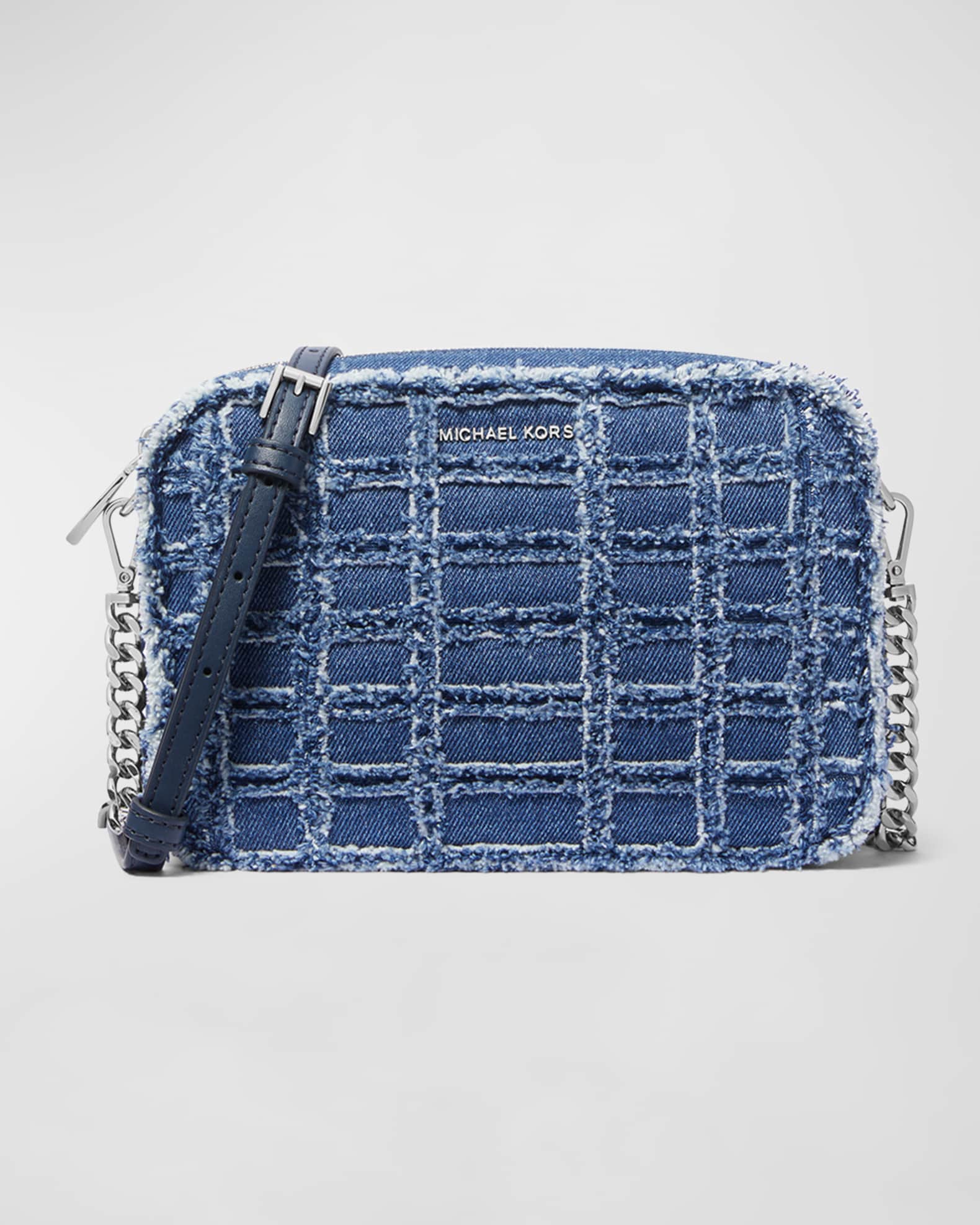 Michael kors denim crossbody top