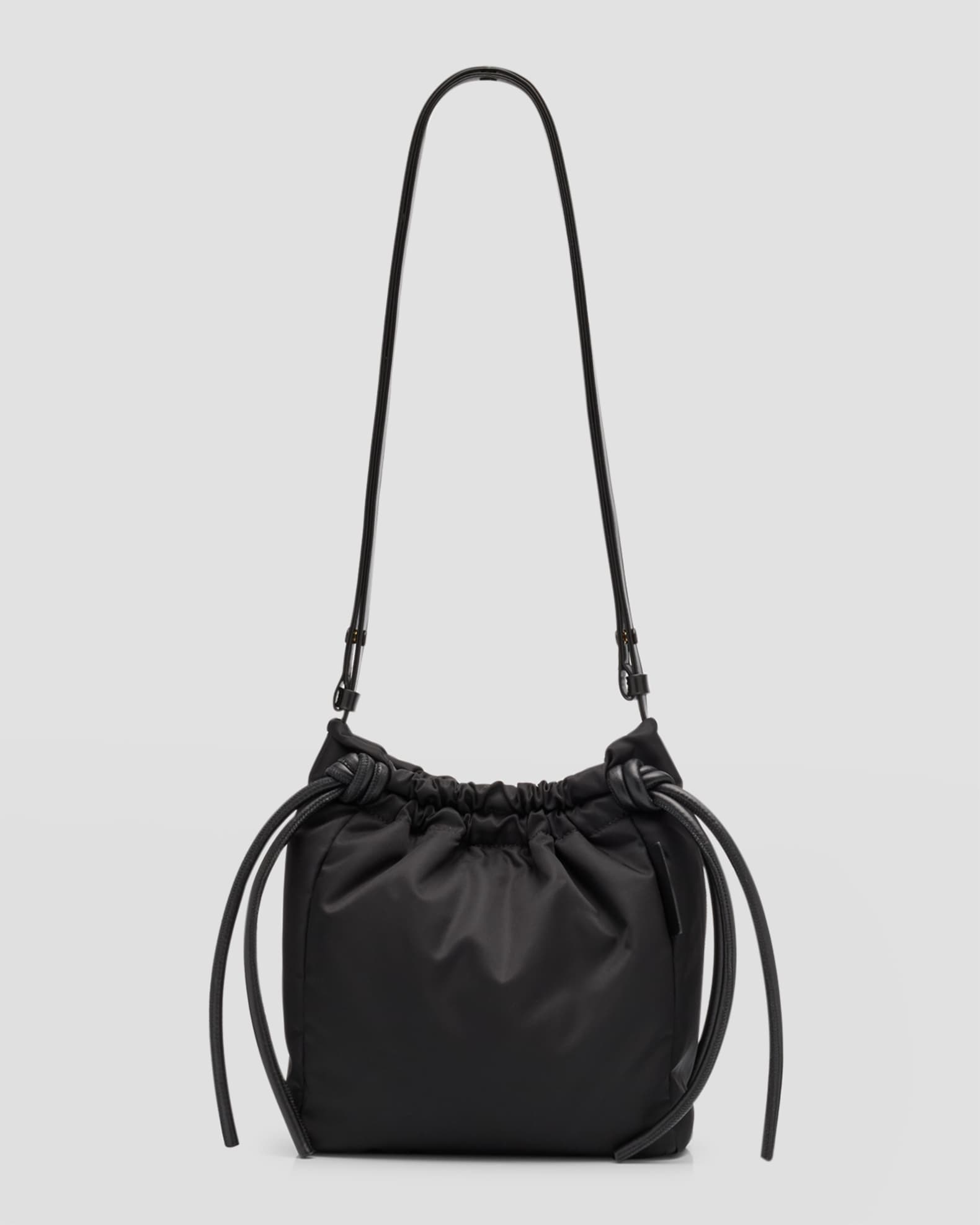 Drawstring Pouch Crossbody Bag