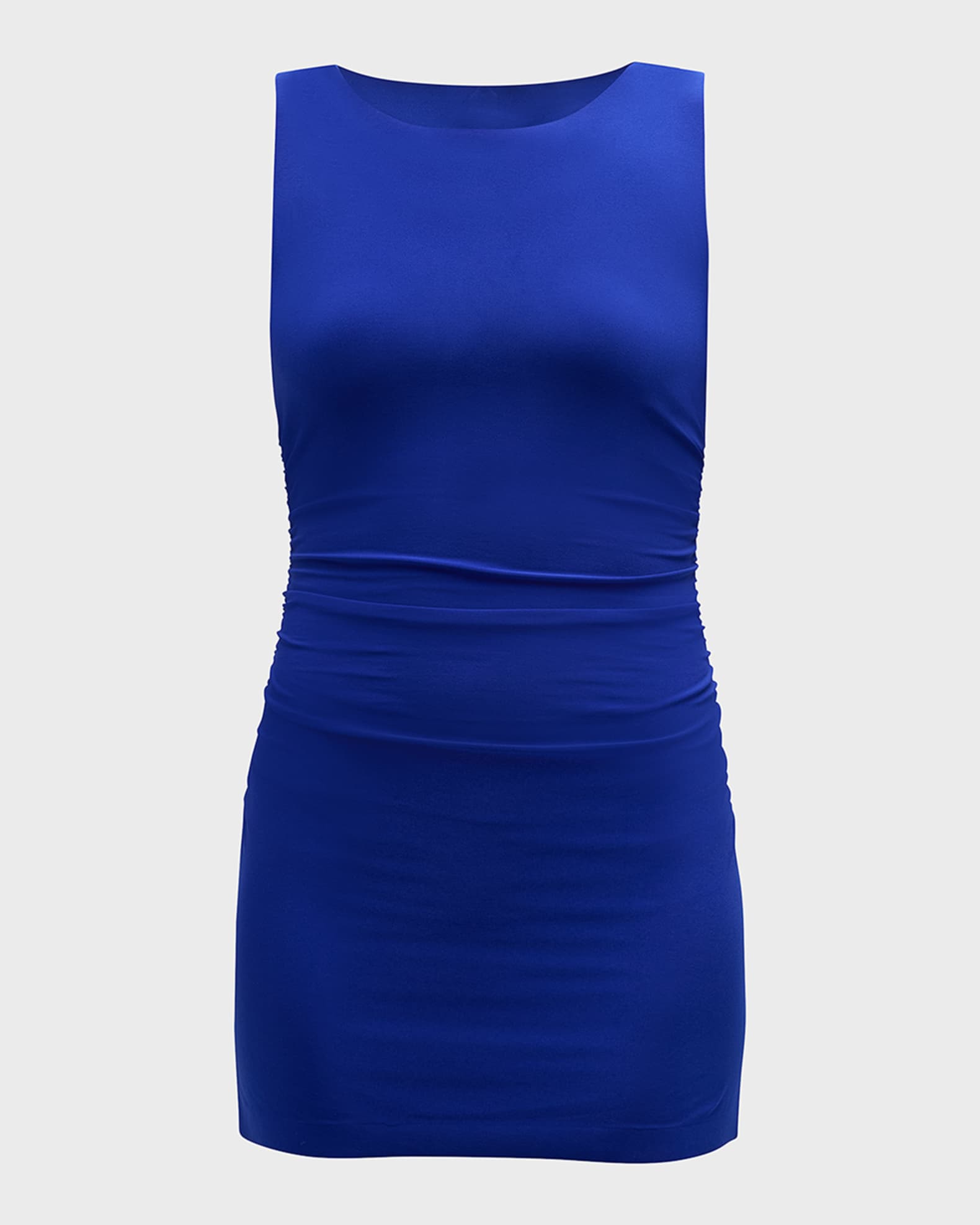 Norma Kamali Sleeveless Pickleball Mini Dress Neiman Marcus