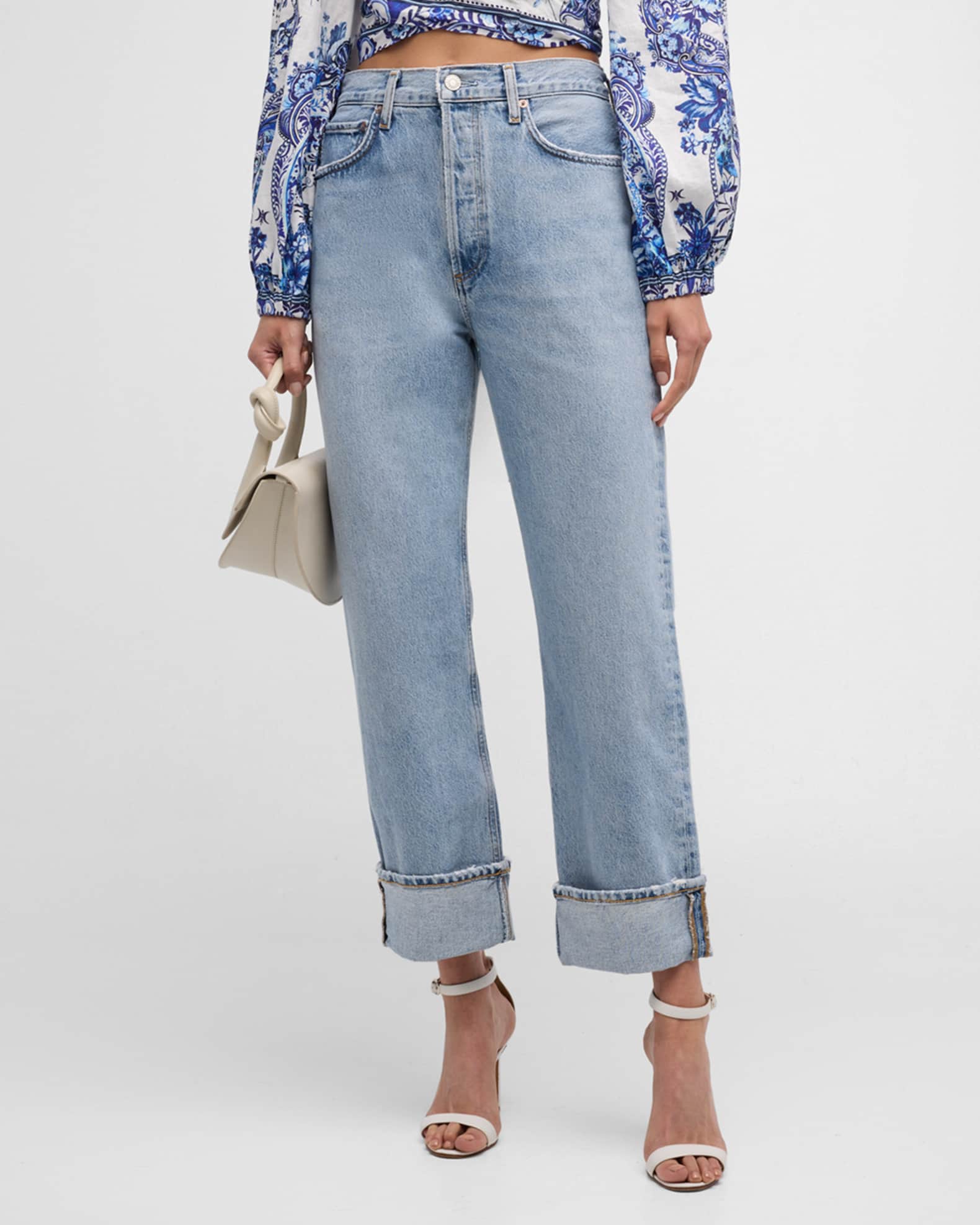 Fran Cuffed Jeans 1