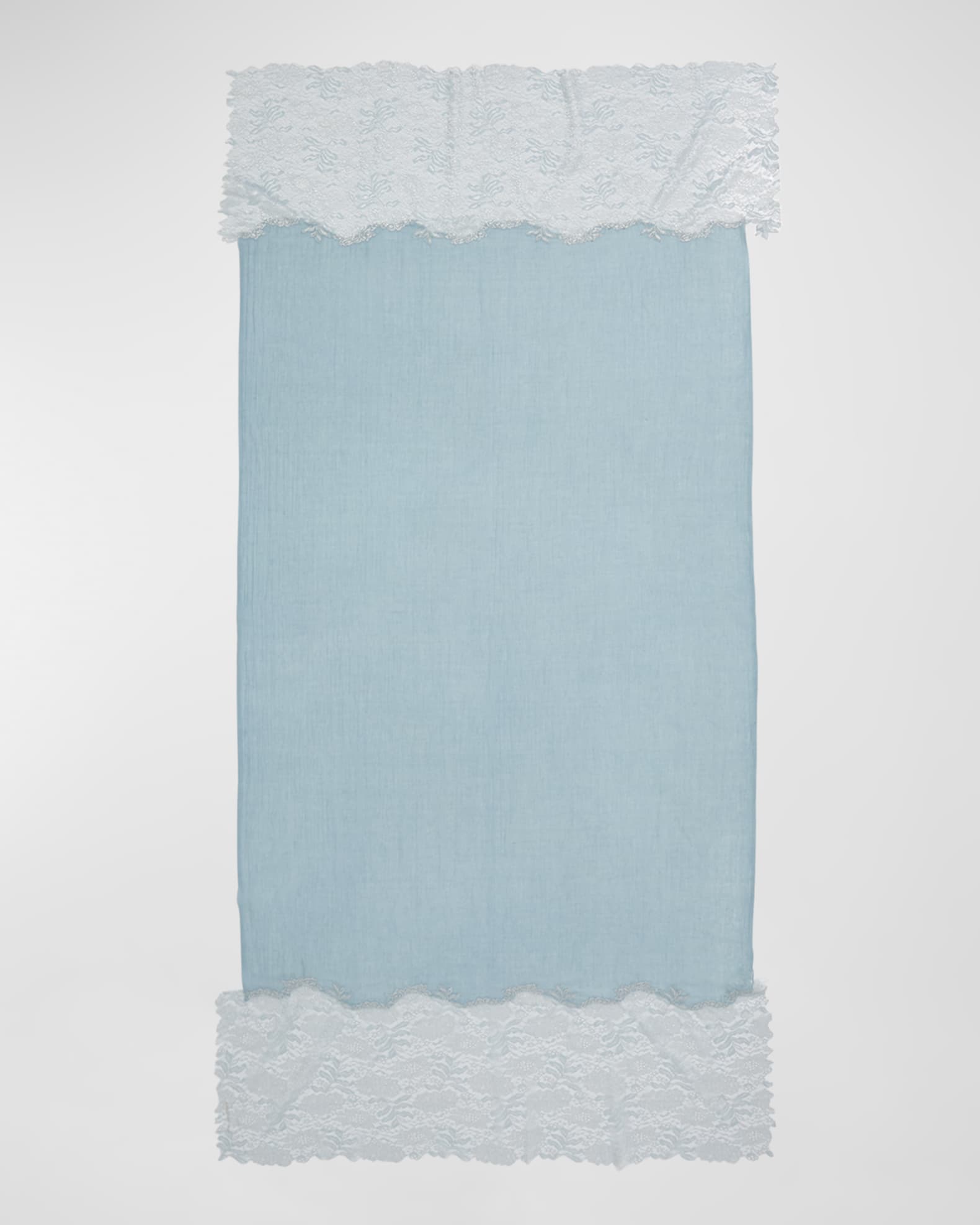 Lace Trim Evening Wrap  0