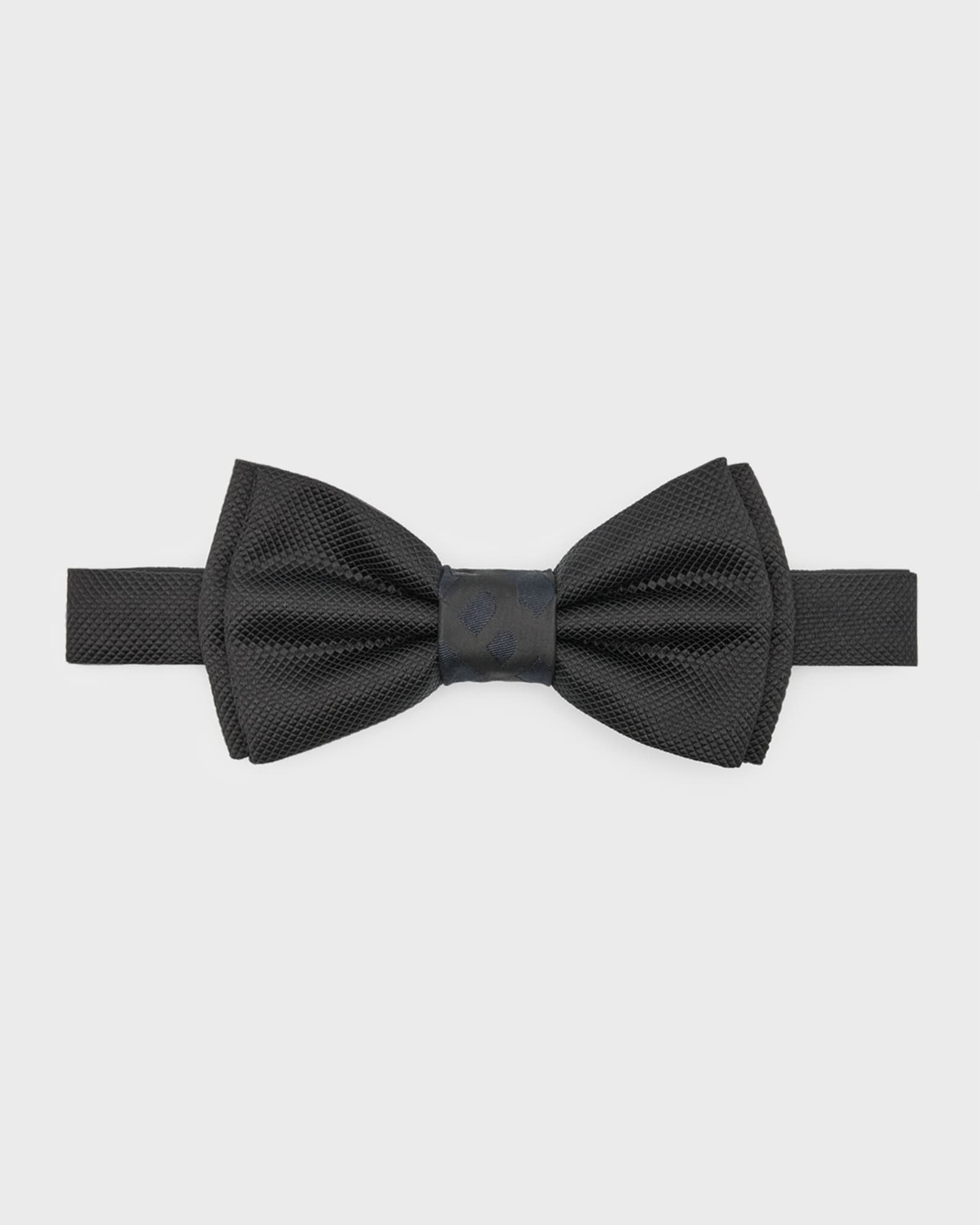 BOSS Men's CottonSilk Jacquard Bow Tie Neiman Marcus