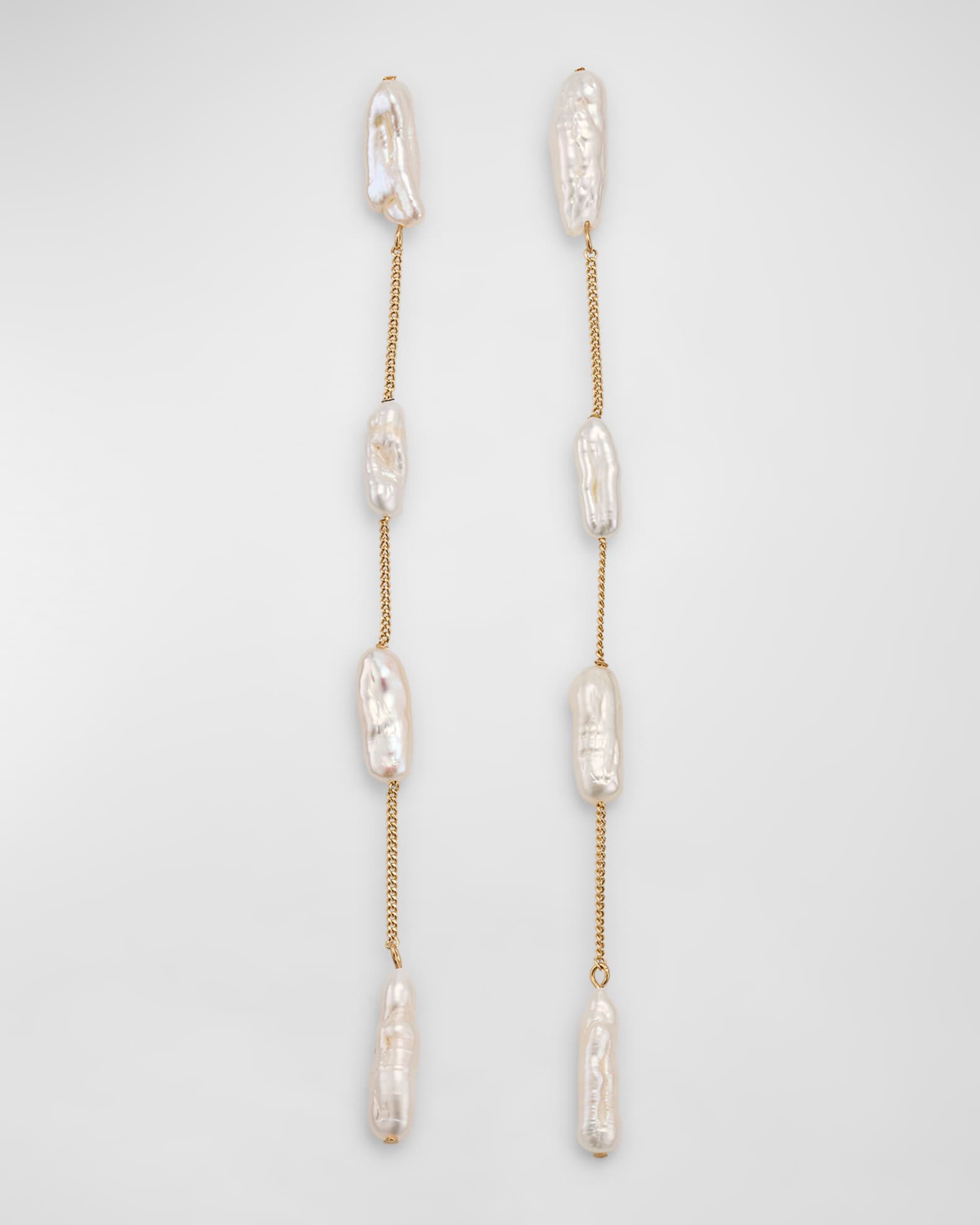 Amun Pearl Dangle Earrings 0