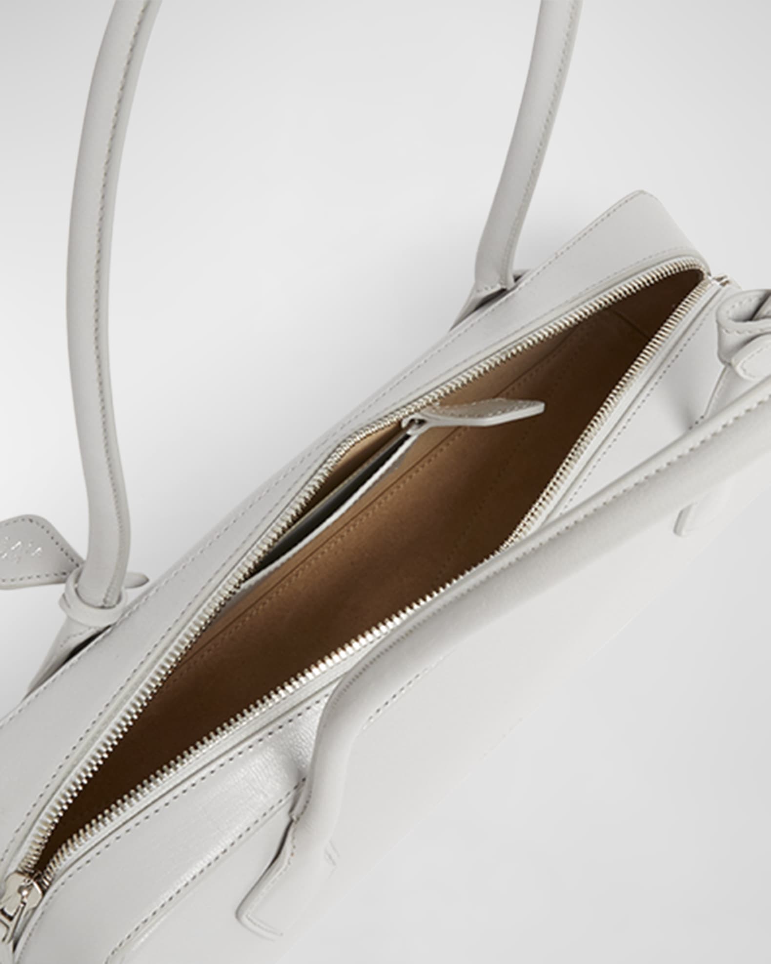 ALAIA Le Teckel Medium Shoulder Bag in Goatskin | Neiman Marcus