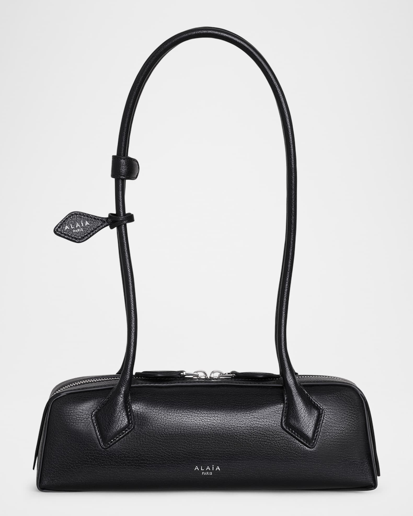 ALAIA Le Teckel Small Shoulder Bag in Leather Neiman Marcus