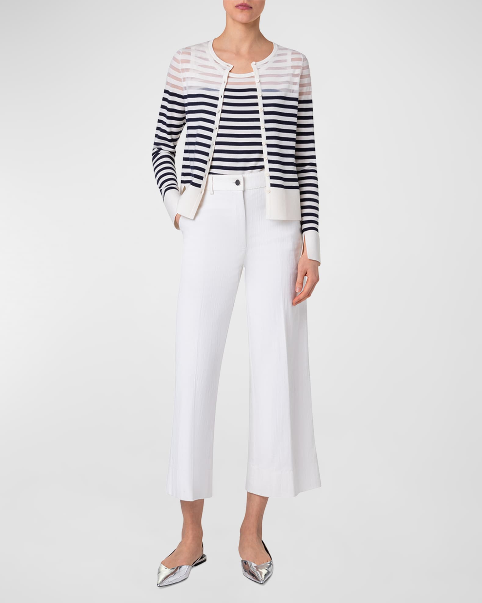 Kodak Stripe Wool Blend Collection | Neiman Marcus