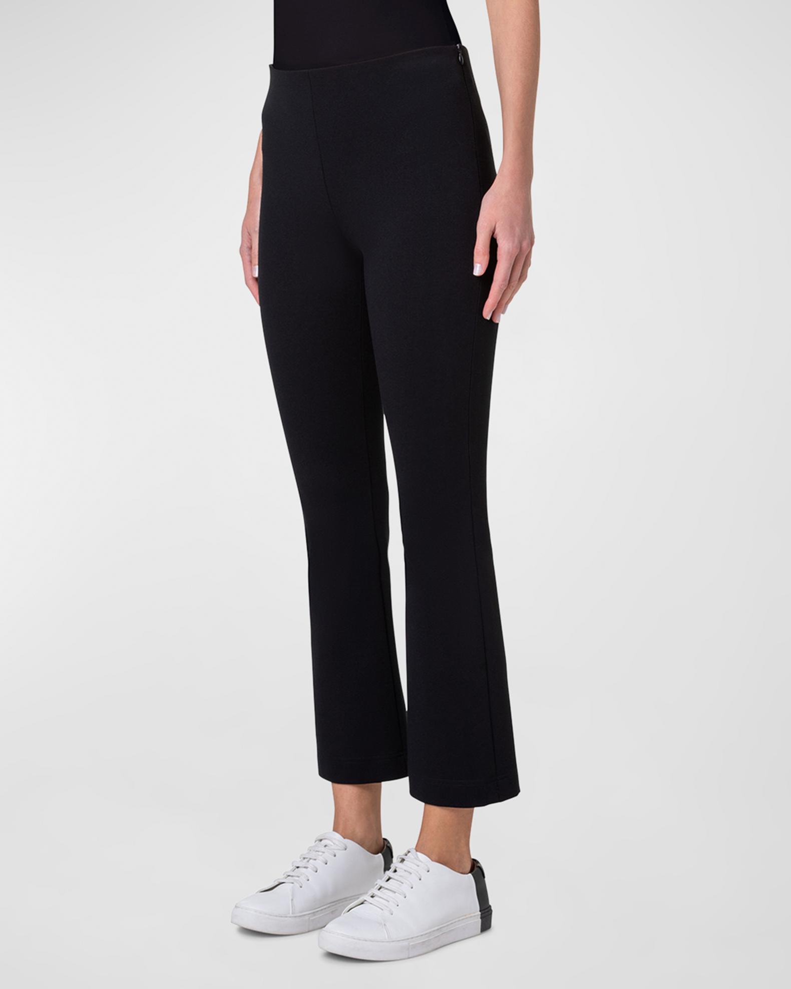 Pantaloni Per Abito Doppiopetto In Jersey Gessato, BLU NAVY - 2