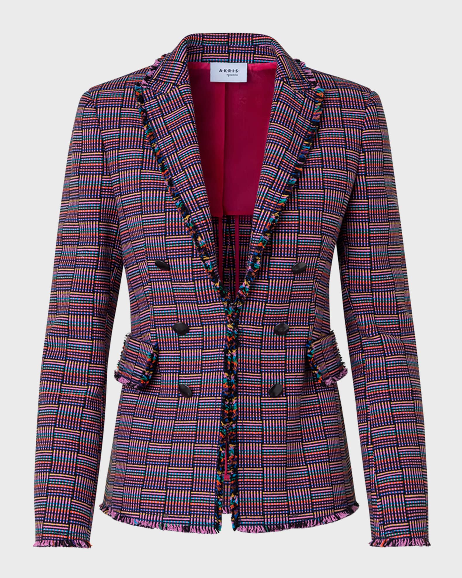 everyone polka-dot 3layer Jacket by AKAD（Boxy Bomber Jacket