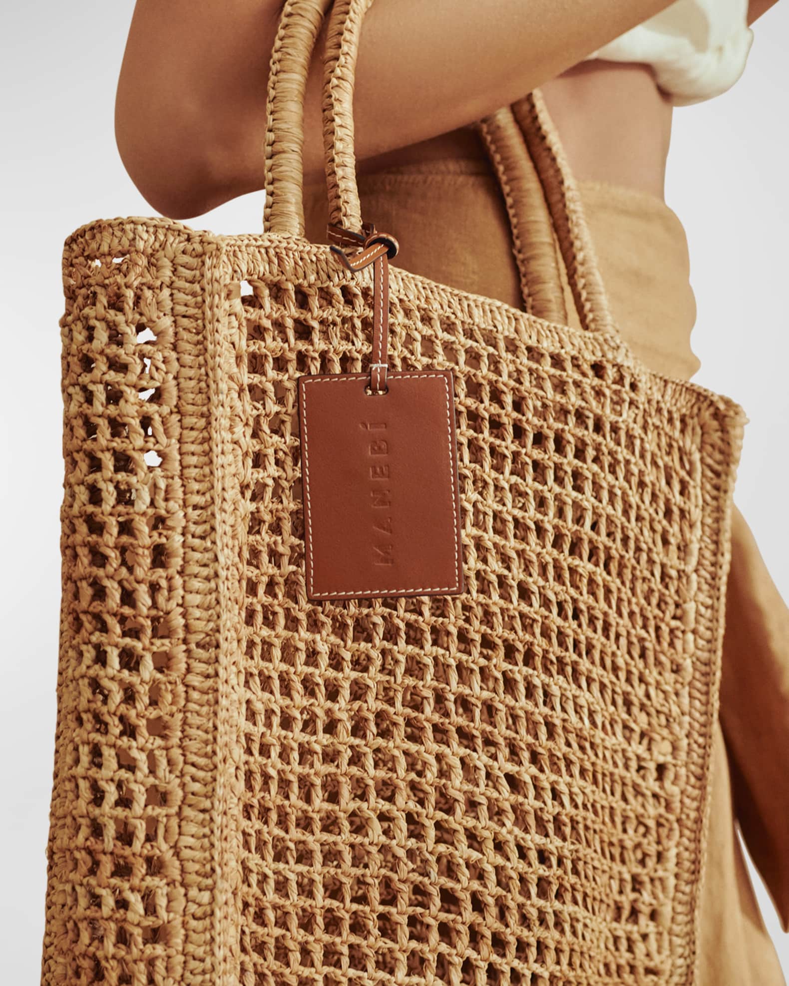 MANEBI - Handcrafted Raffia Net Bag