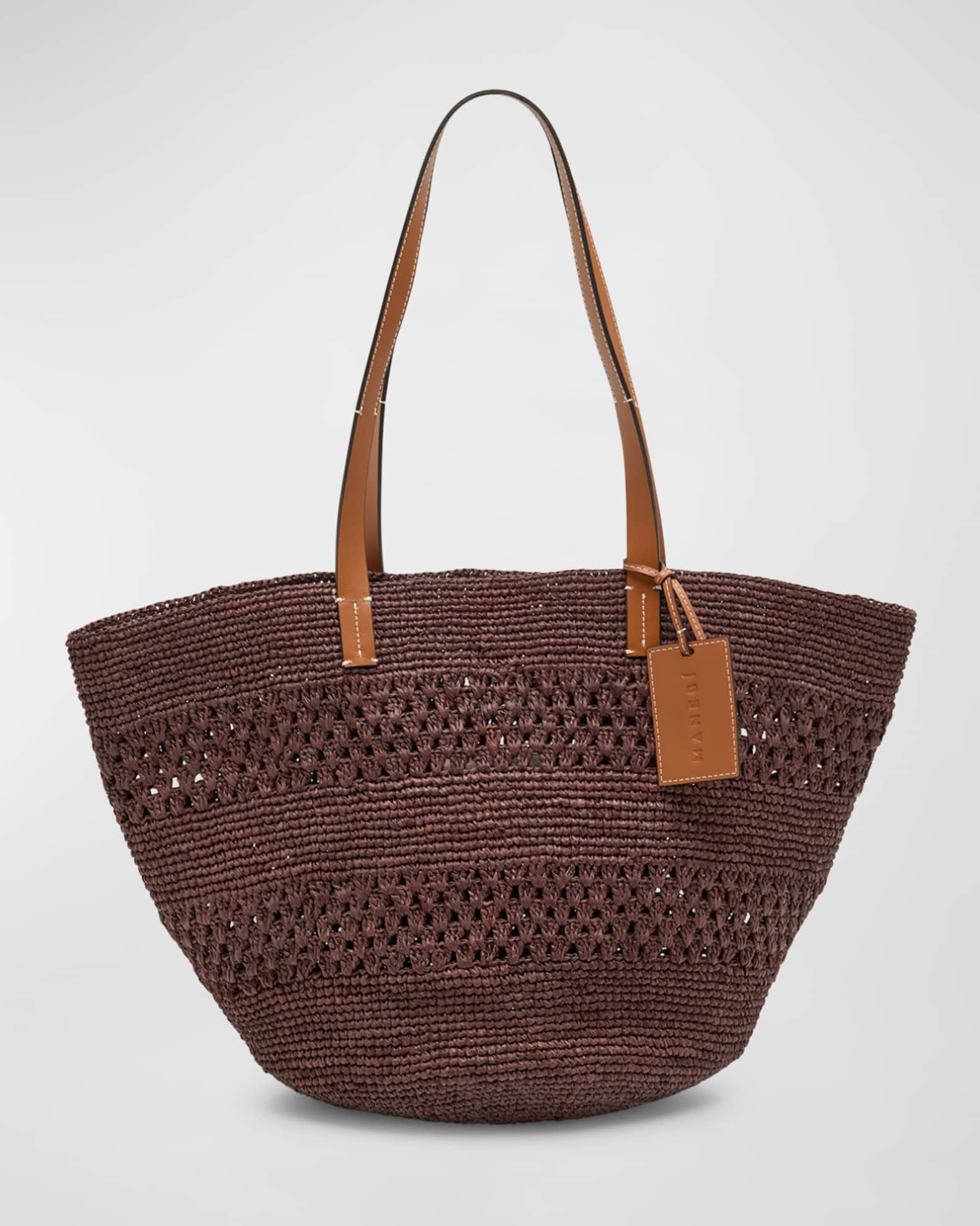 Woven basket tote bag online