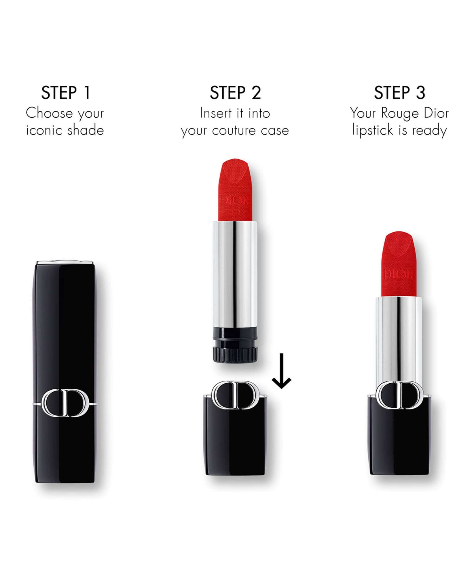 DIOR Dior Rouge Velvet Lipstick Refill | Neiman Marcus