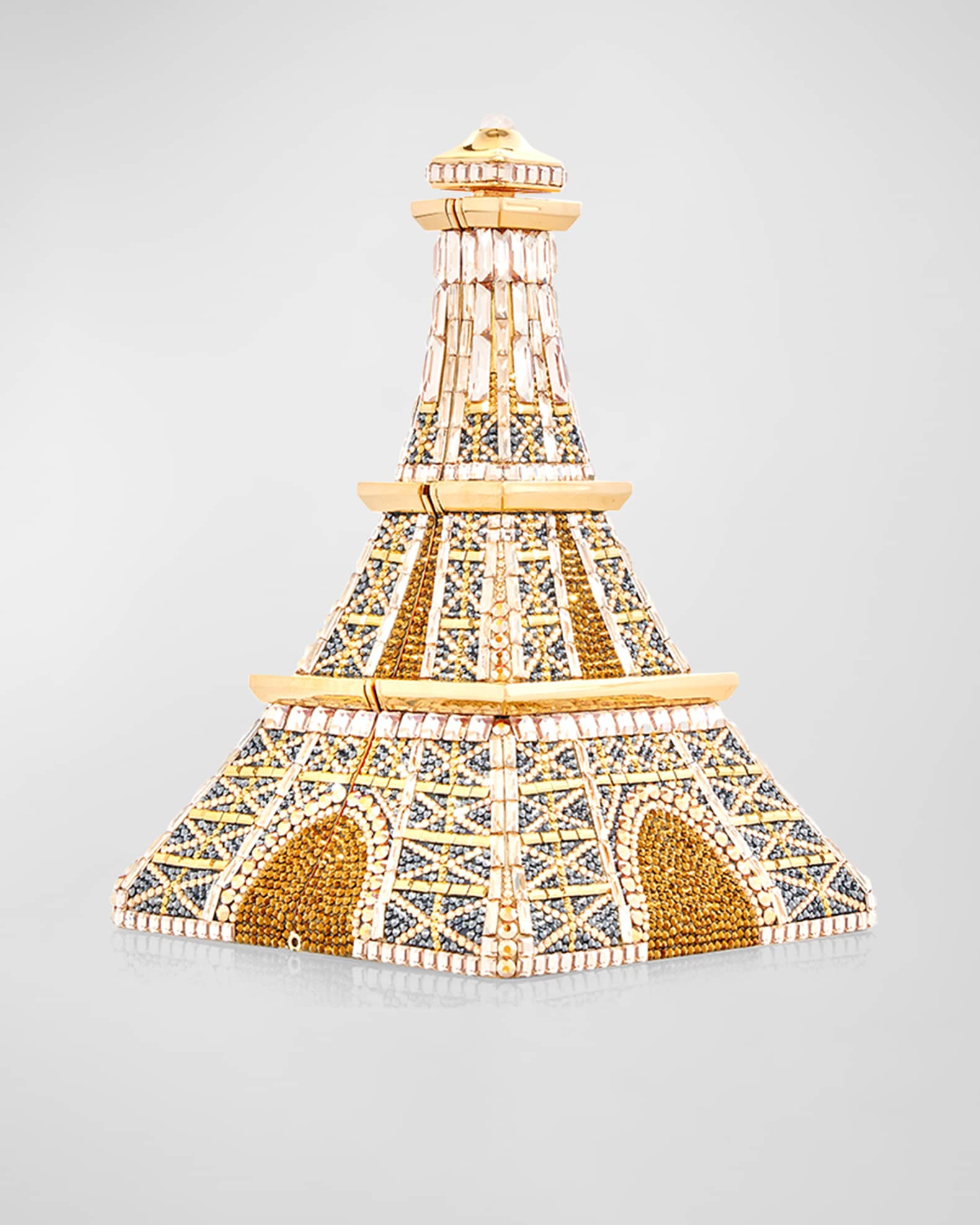 Judith Leiber Couture Eiffel Tower Crystal Clutch Bag Neiman Marcus
