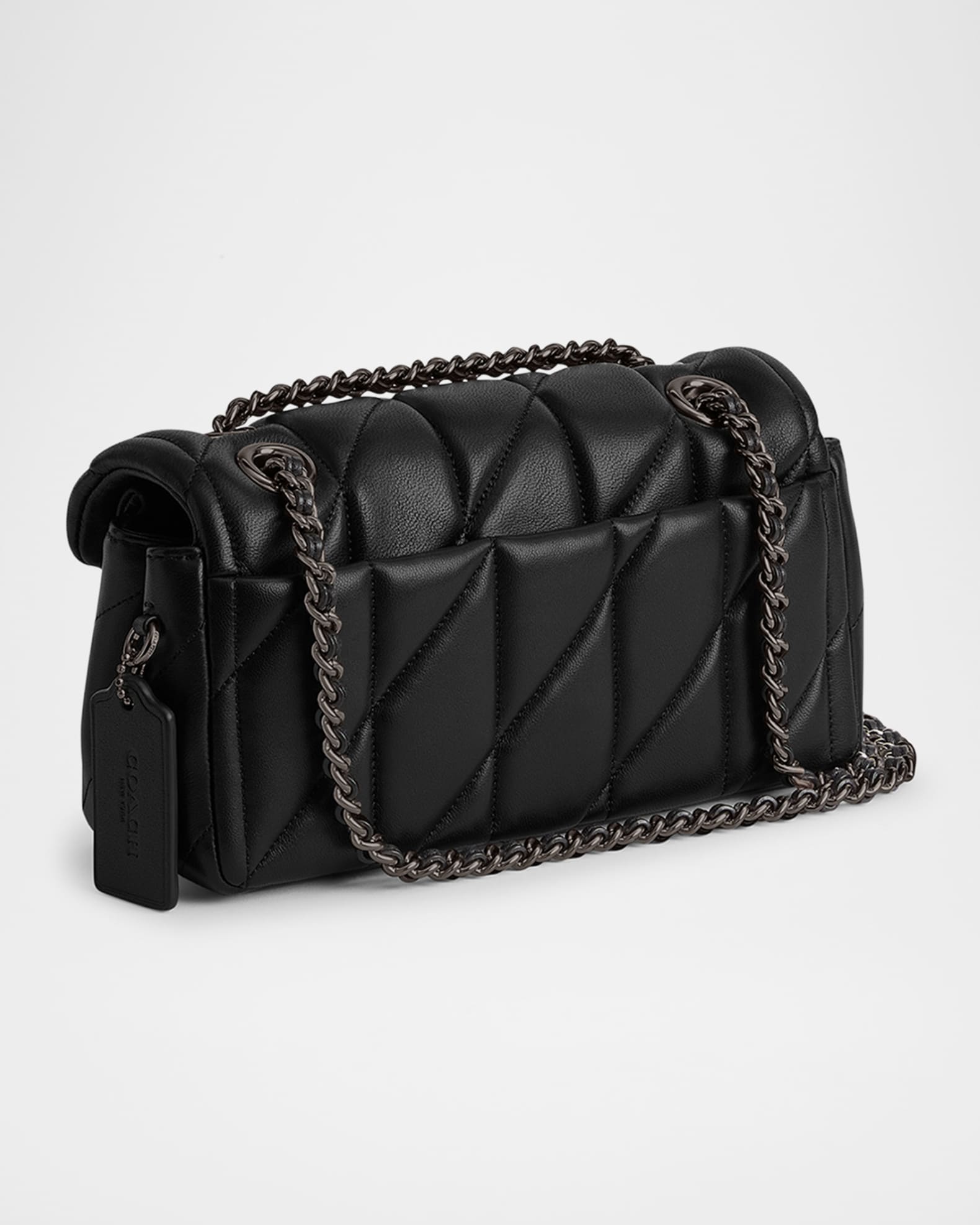 Coach Tabby 20 Quilted Leather Shoulder Bag with Chain
