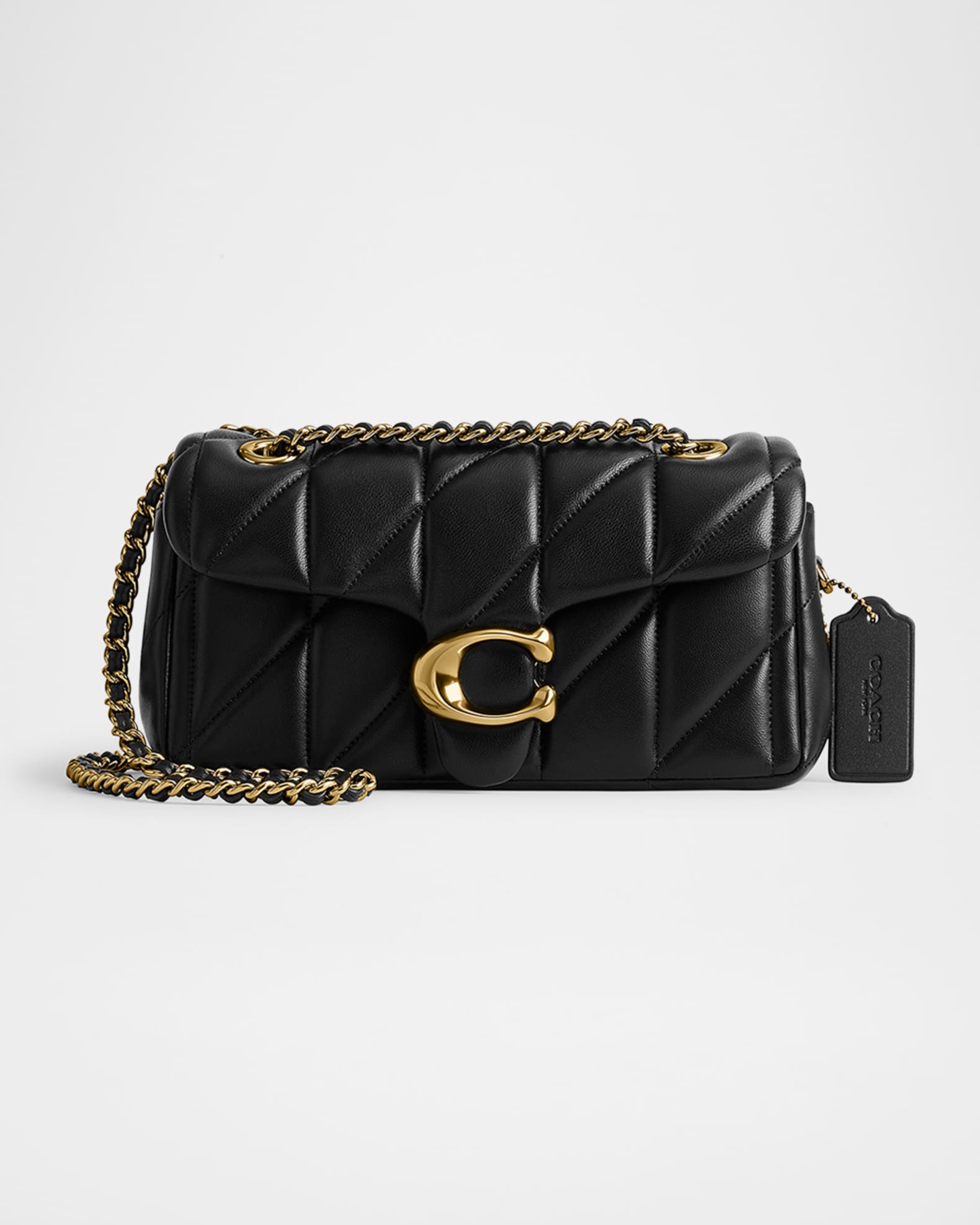 Coach Tabby Quilted Leather Shoulder Bag