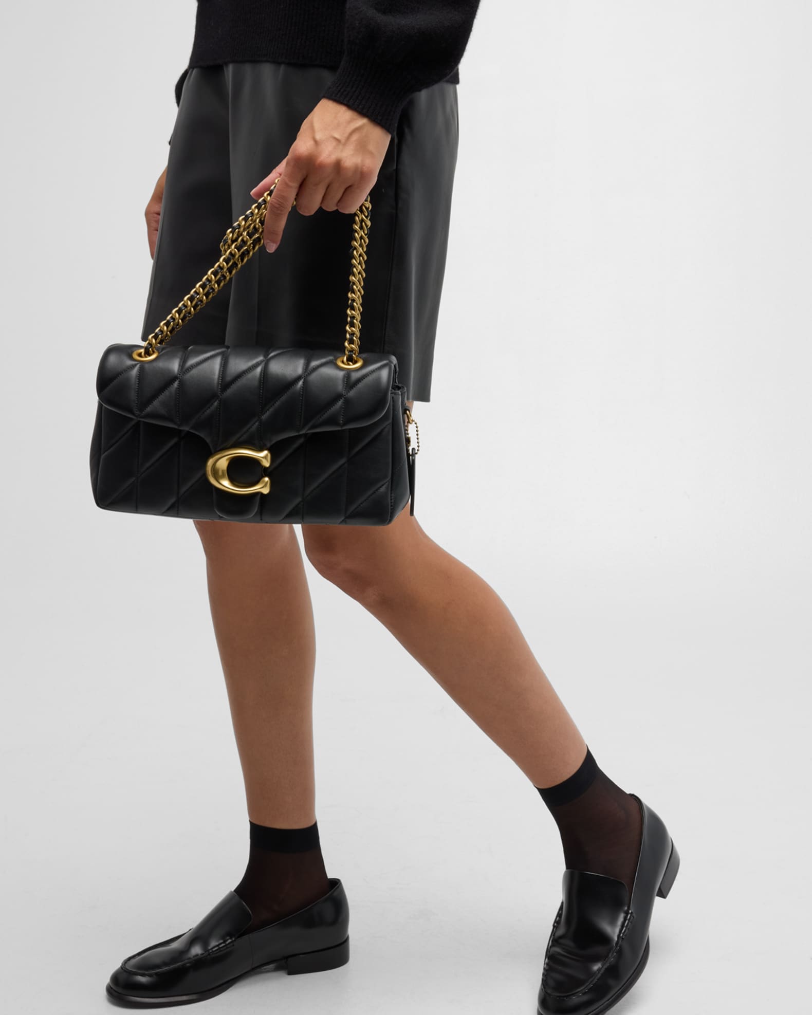 【COACH】Tabby 26 Leather Shoulder Bag COACH Tabby 26 Leather Shoulder Bag | Bloomingdale's