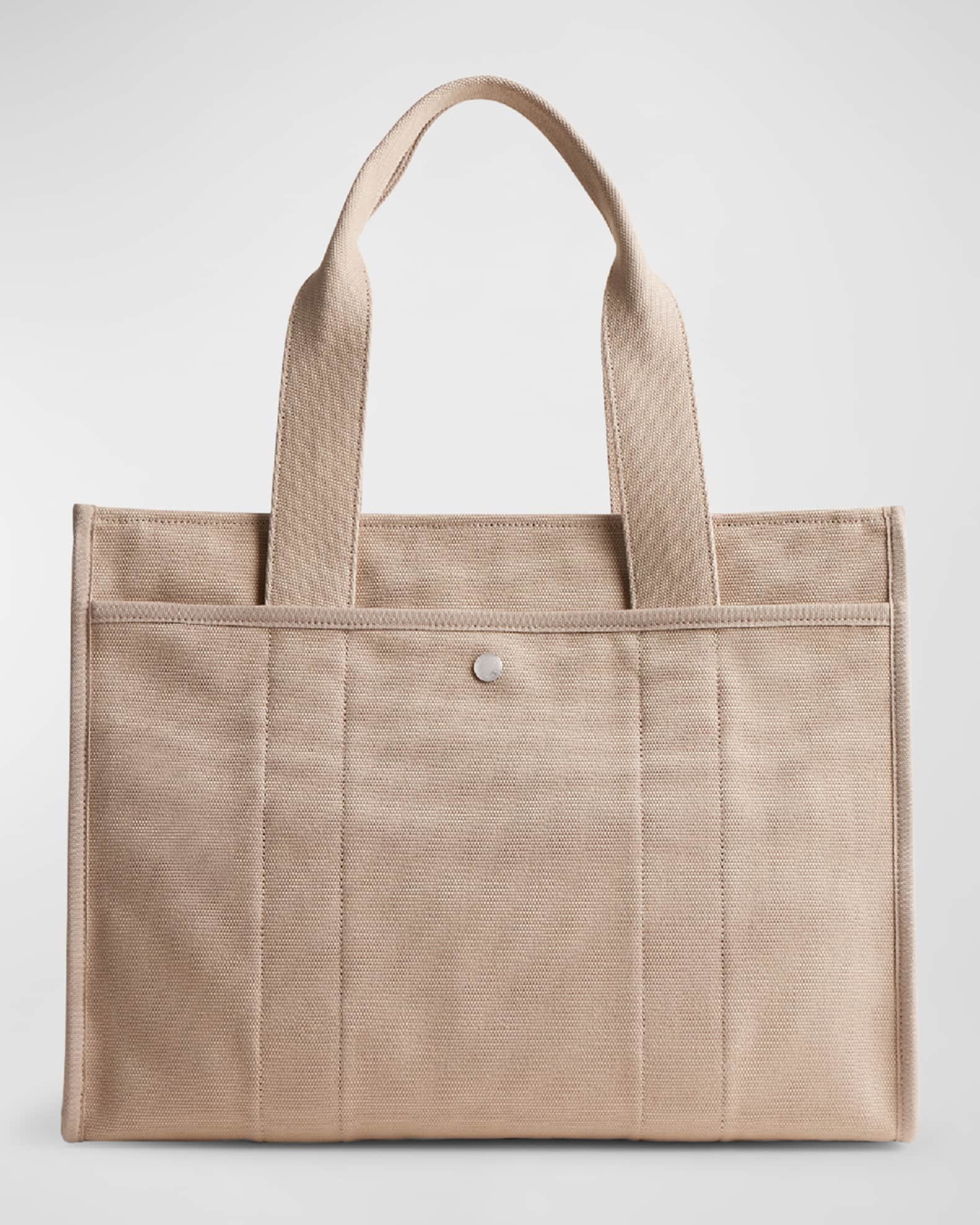 Coach Cargo 42 Logo Canvas Tote Bag | Neiman Marcus