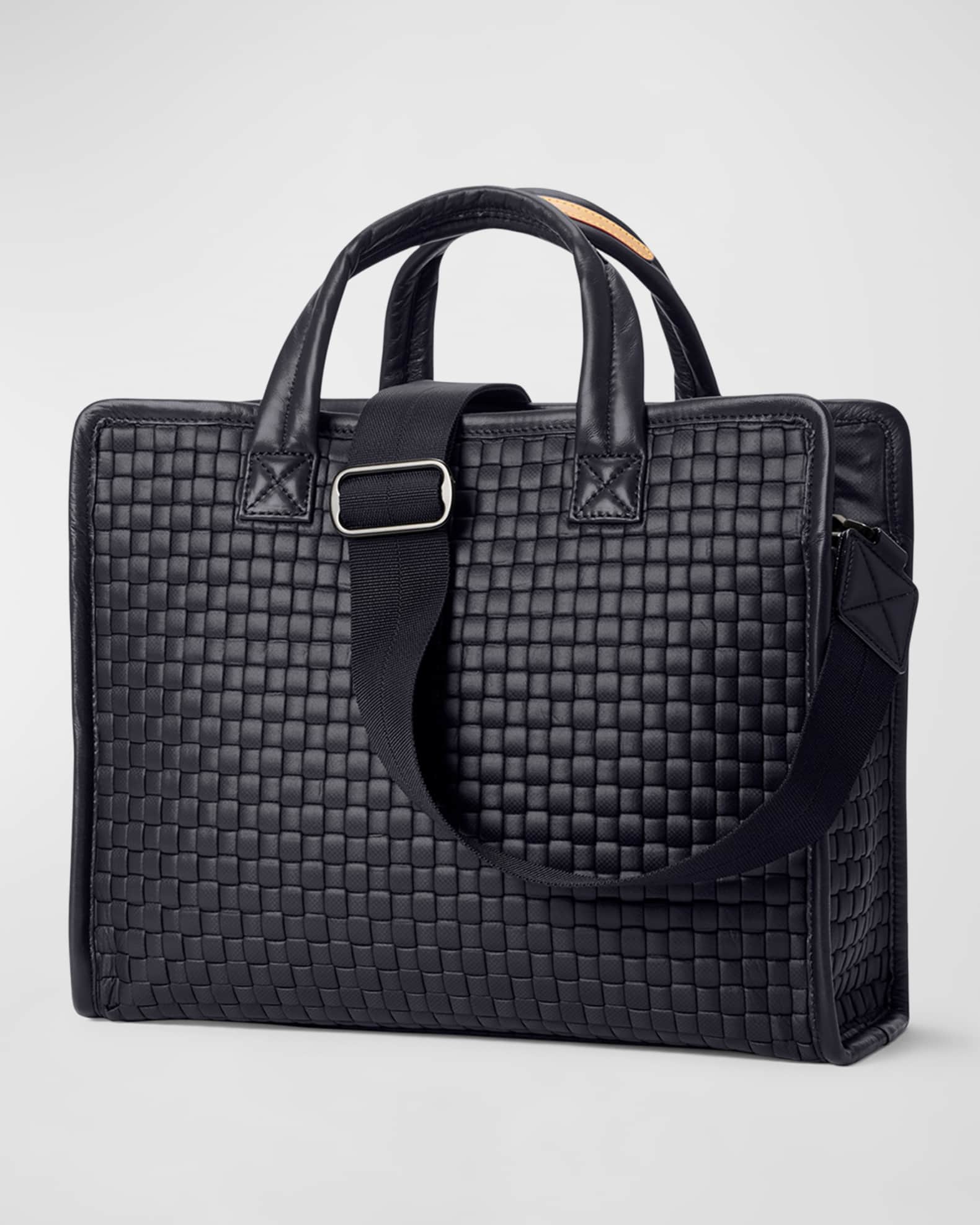 MZ WALLACE Medium Woven Box Tote Bag | Neiman Marcus