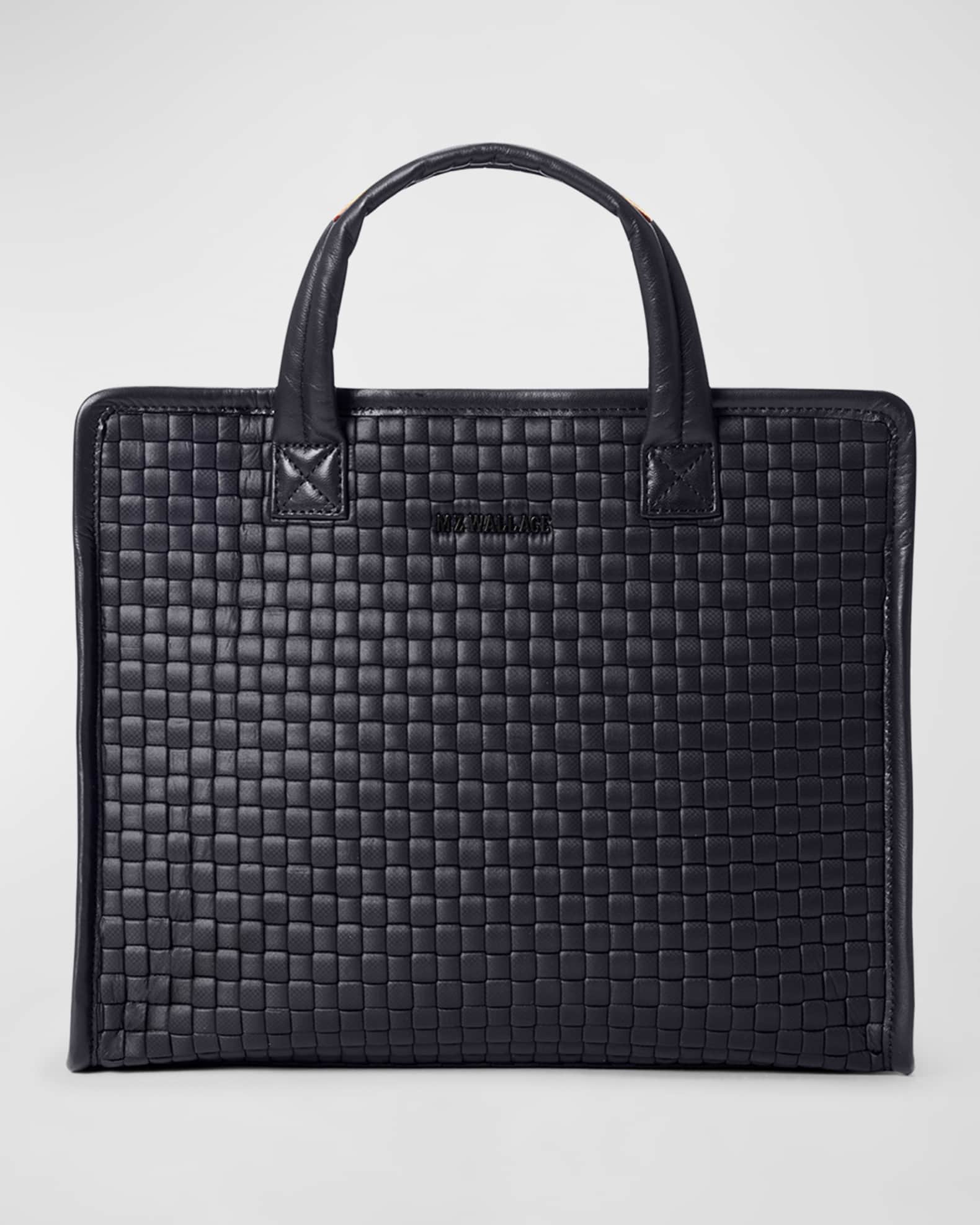 [WAAC] 25SS Women Square Tote Bag / 税込み MZ WALLACE Medium Woven Box Tote Bag | Neiman Marcus