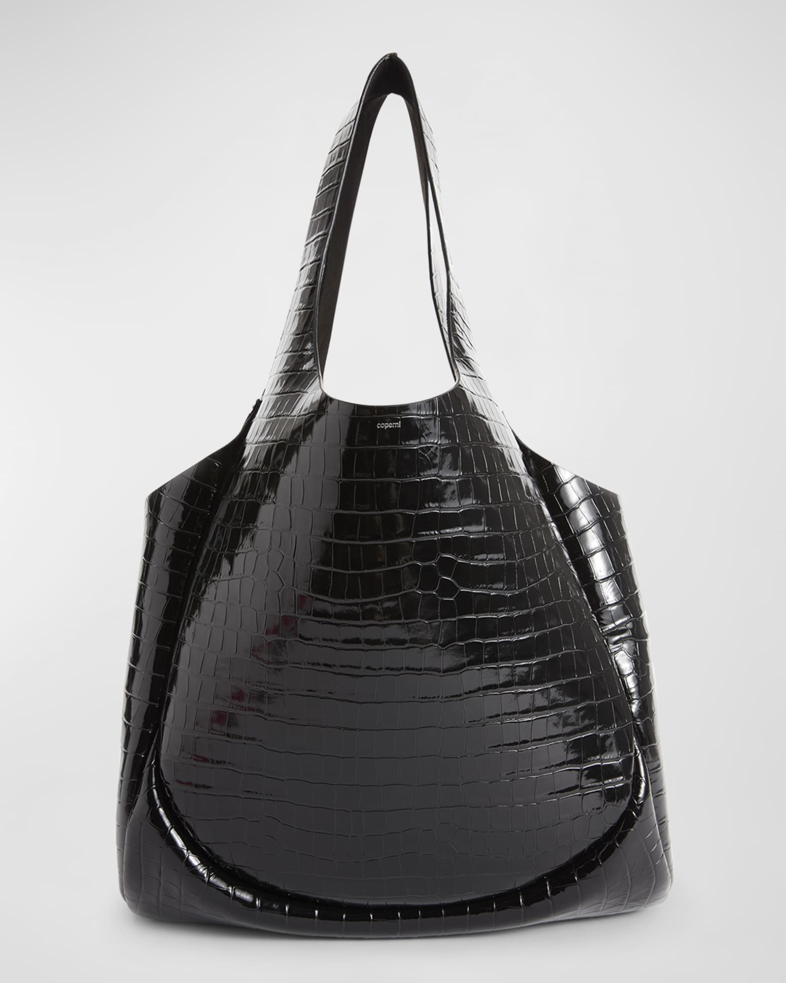 Coperni Swipe Croc Embossed Tote Bag Neiman Marcus