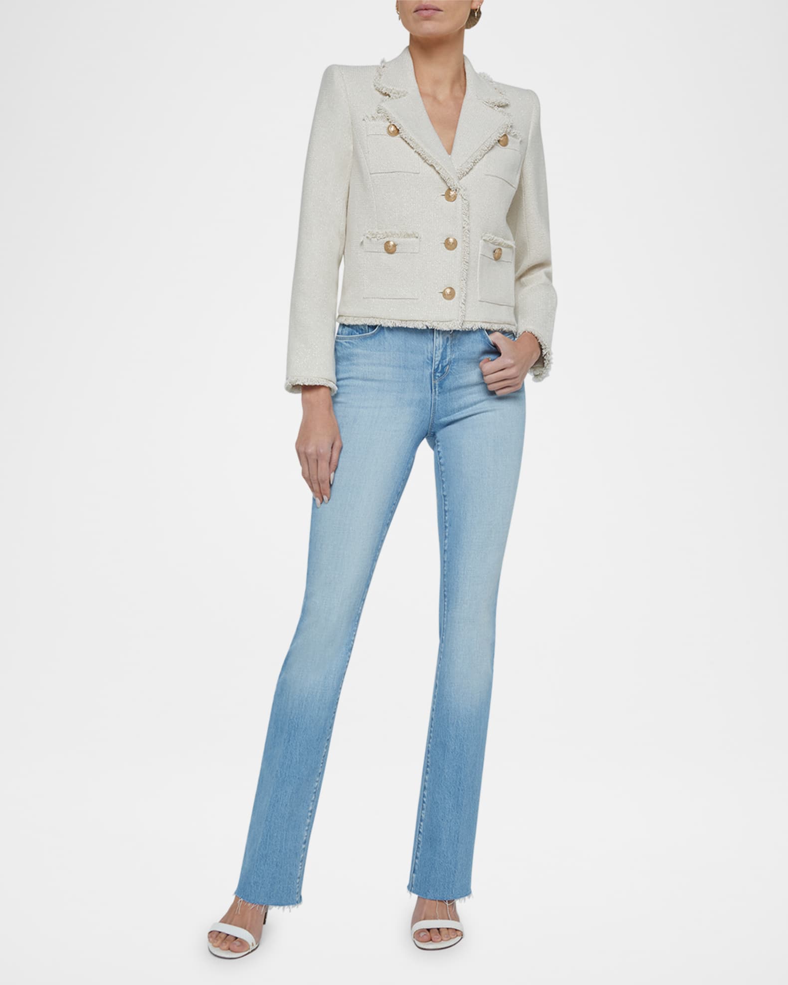 Sylvia Metallic Tweed Jacket 1