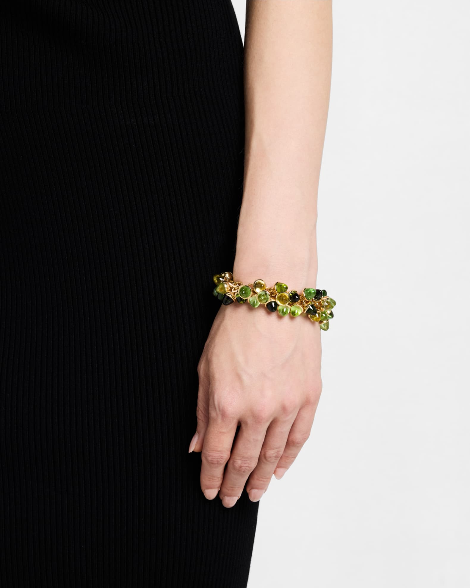 Mikado Rainforest Bracelet in 18K Yellow Gold with Diamonds 1
