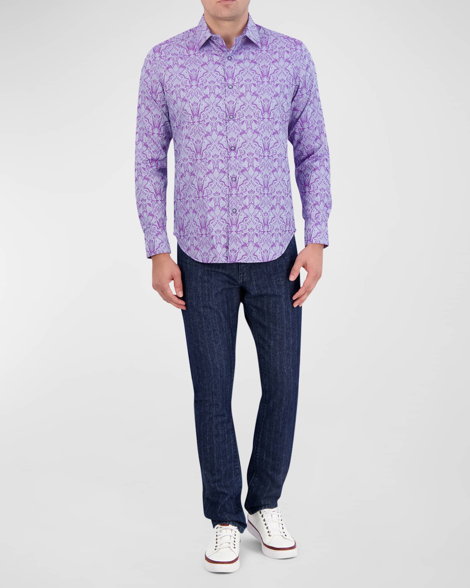 Men's Highland 4 Damask Sport Shirt 1