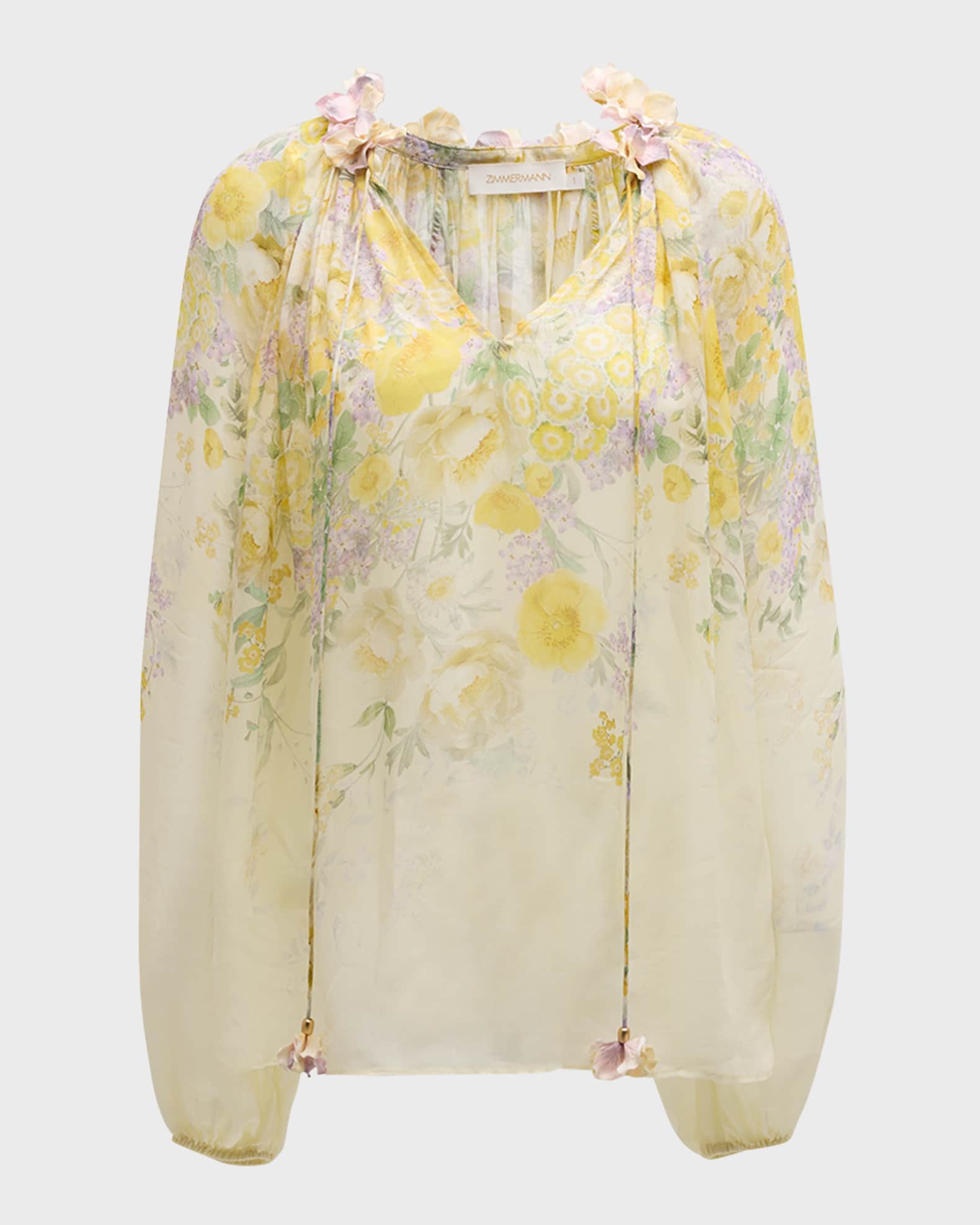 Moonstruck Billow Blouse- Cream