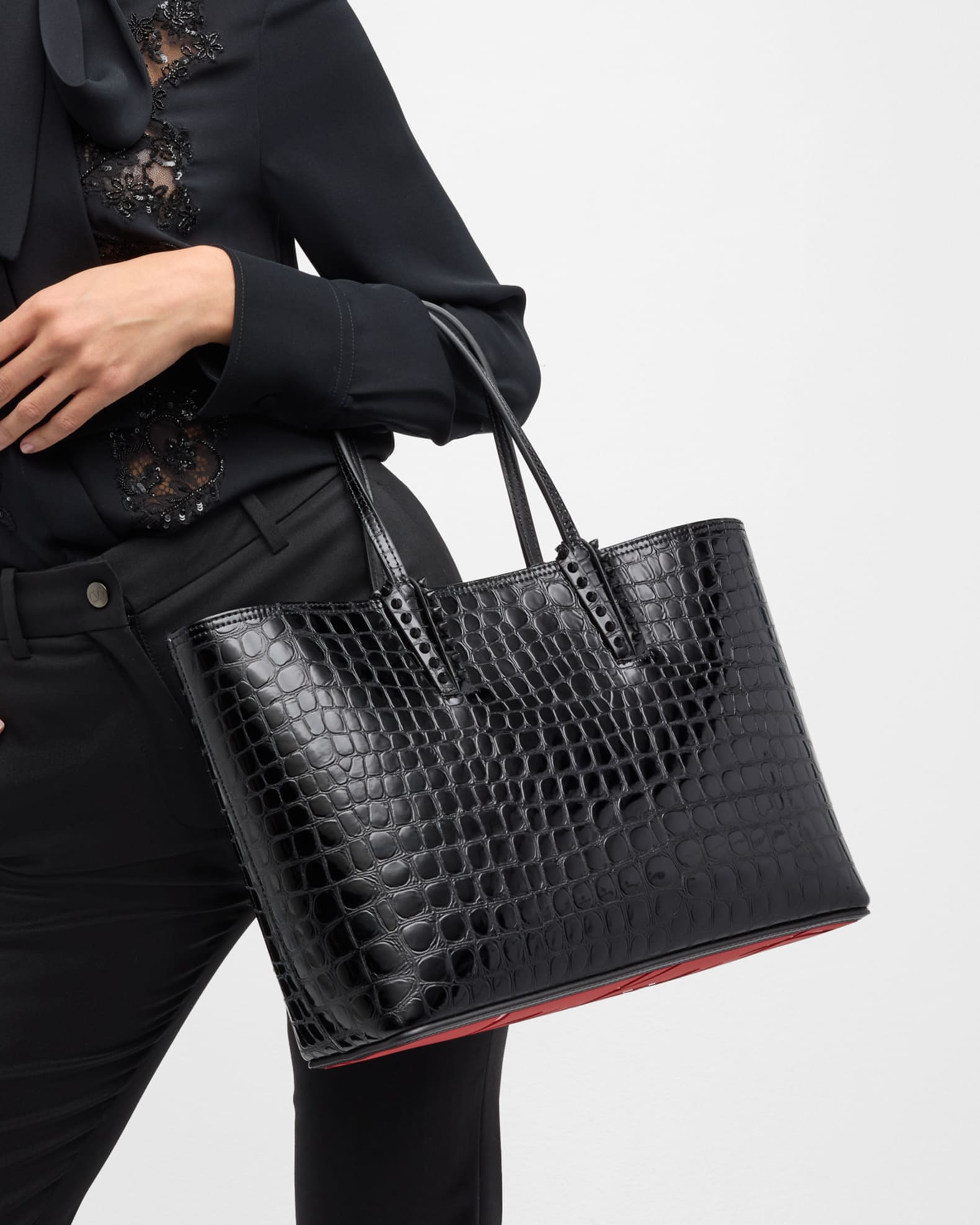 Small cabata calfskin leather tote 2025