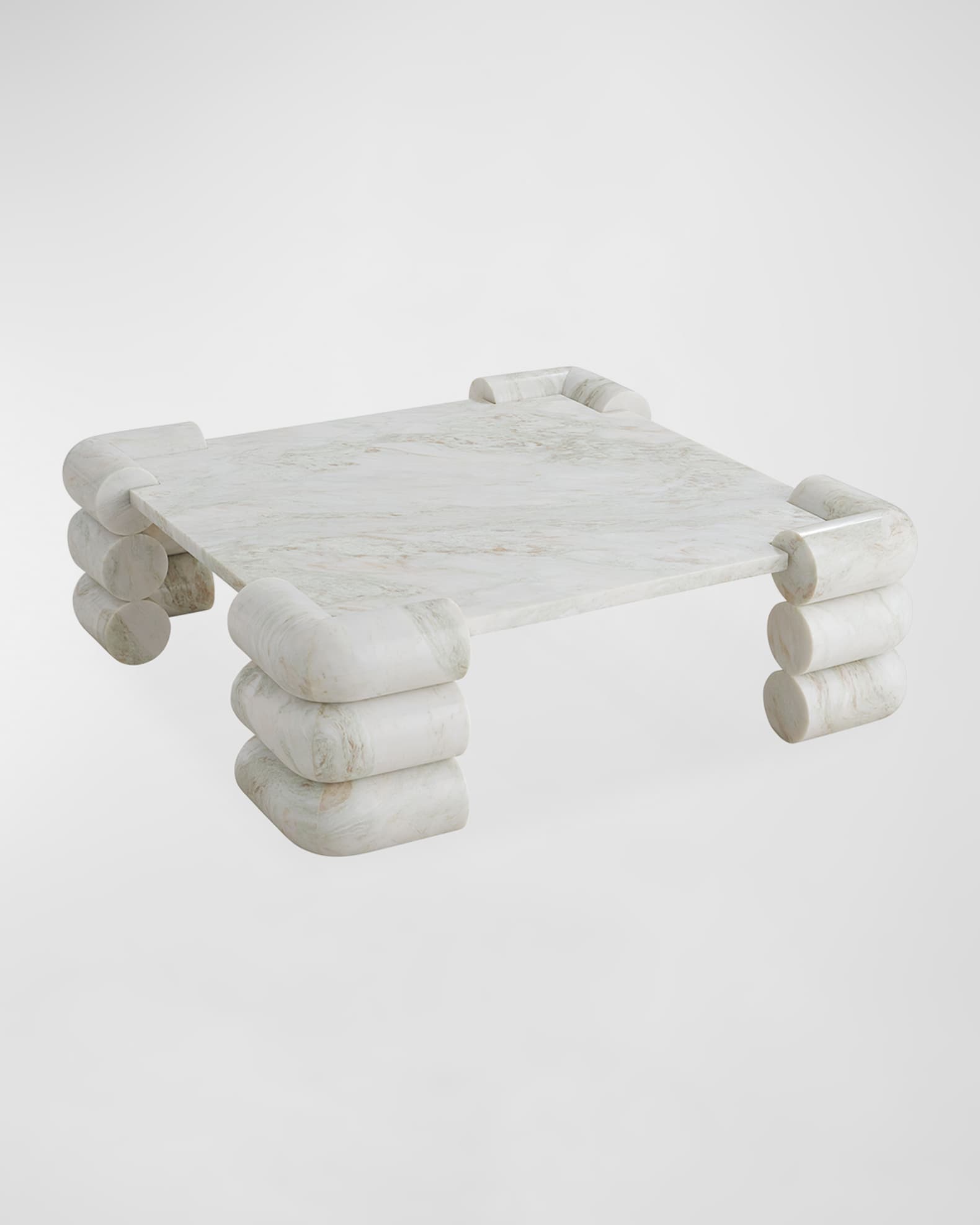 Jonathan Adler Circuit Marble Cocktail Table | Neiman Marcus