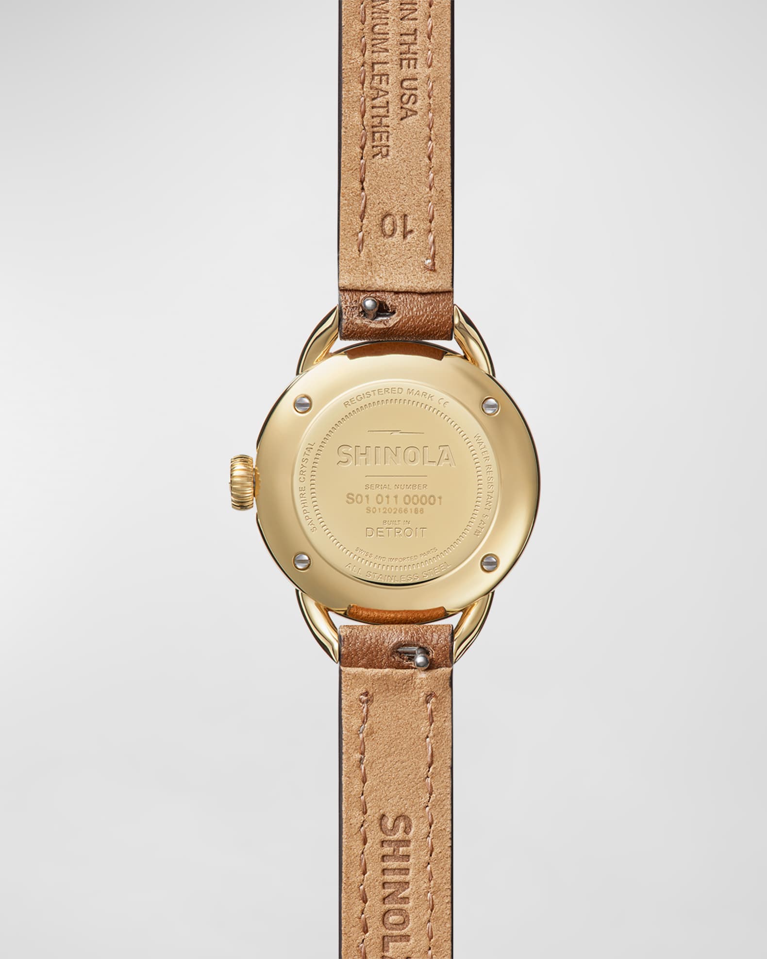 Shinola double deals wrap watch