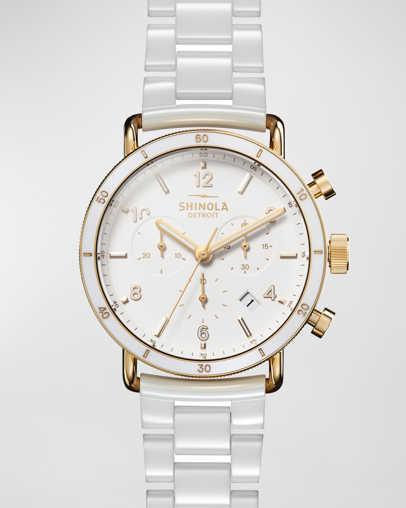 Canfield Sport Ceramic Bracelet Watch, 40mm 0