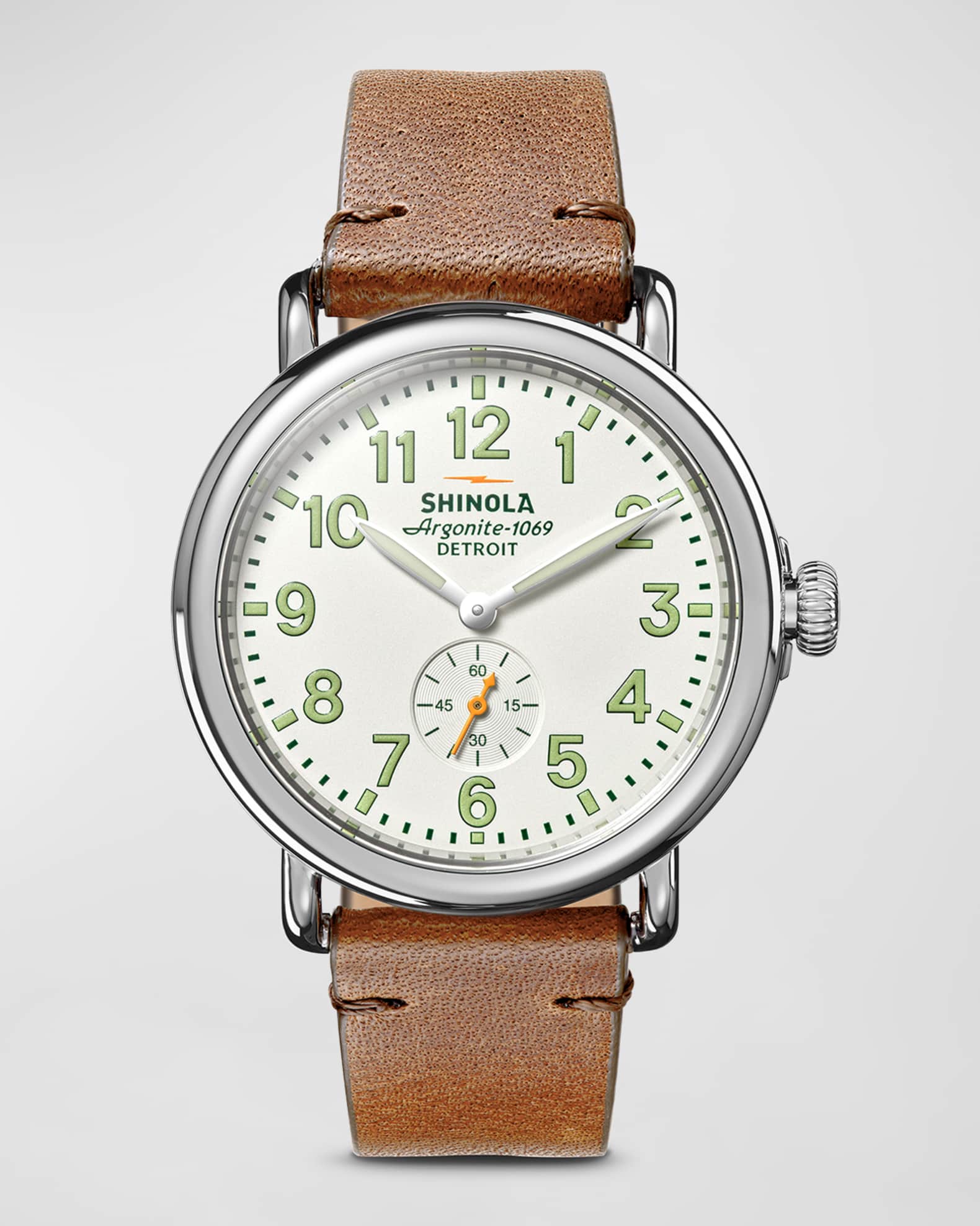 Men's The Runwell Leather-Strap Watch, 41mm 0